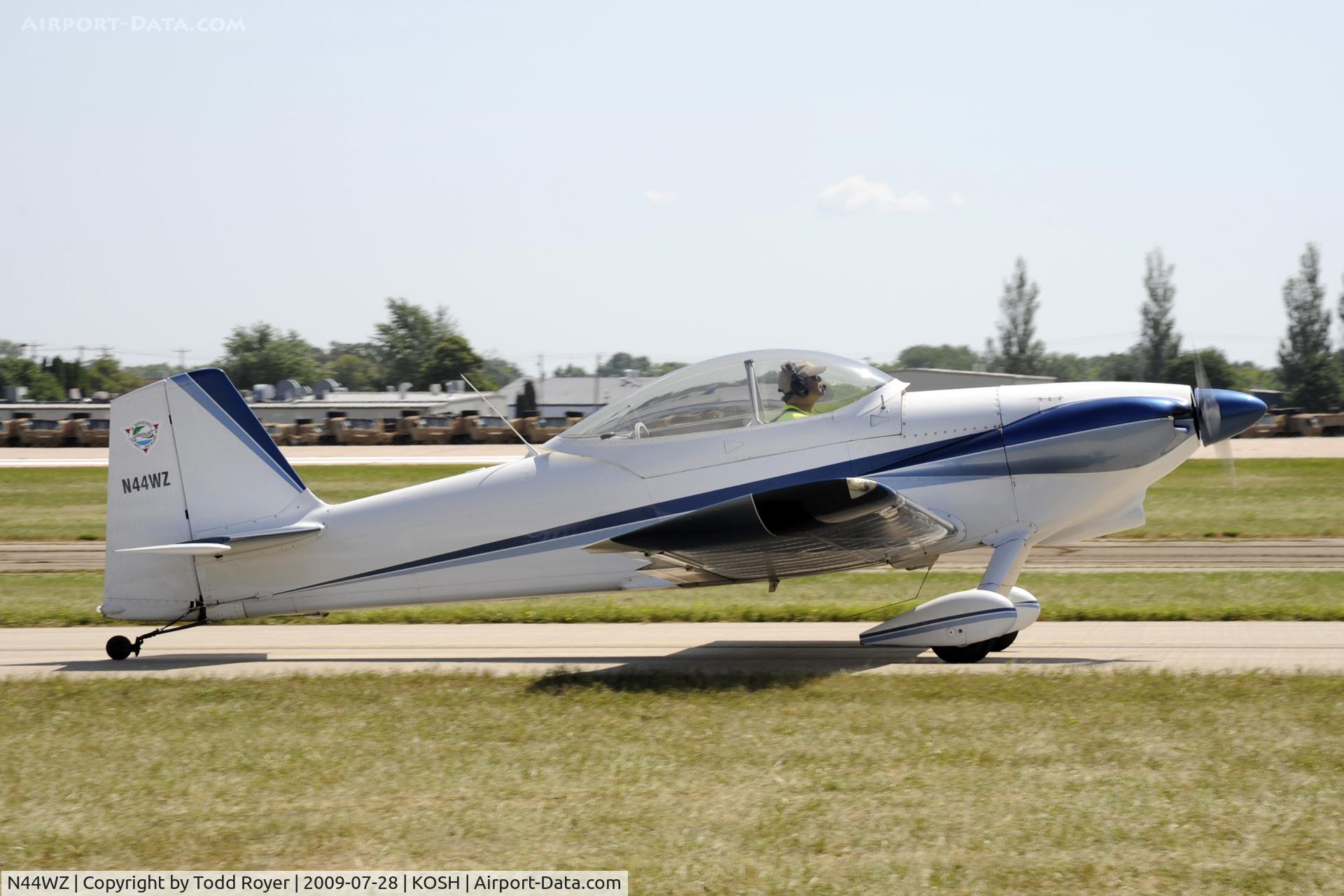 N44WZ, Vans RV-4 C/N 729, Taxi for departure