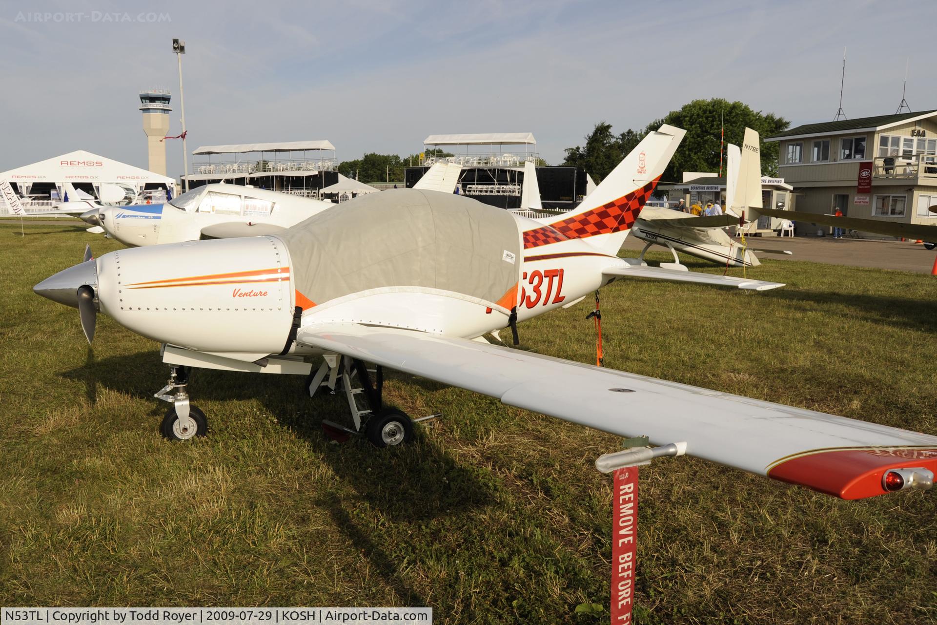 N53TL, 2007 Questair Venture C/N 88, Oshkosh EAA Fly-in 2009