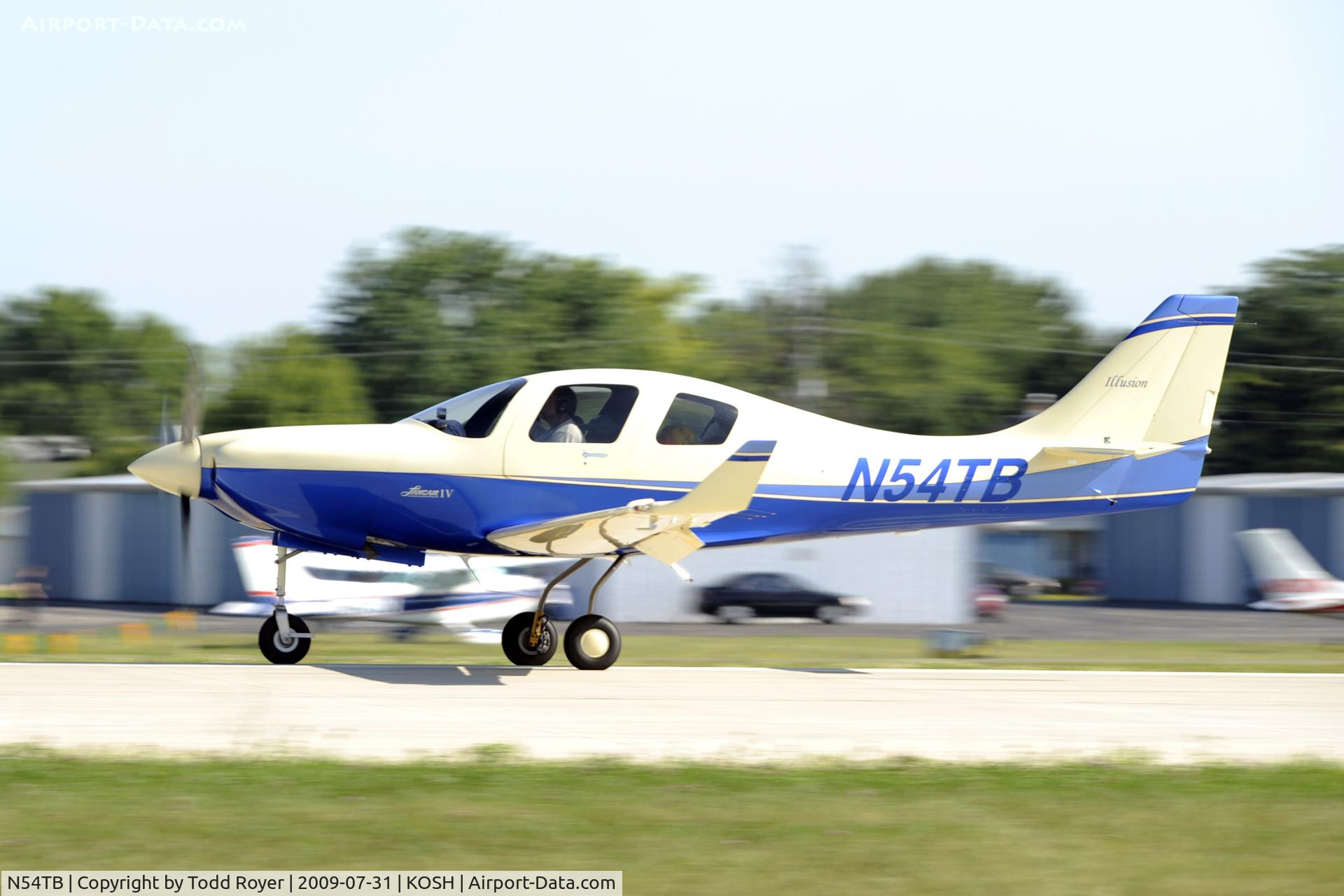 N54TB, 2002 Lancair IV C/N LIV-229FB, Oshkosh EAA Fly-in 2009