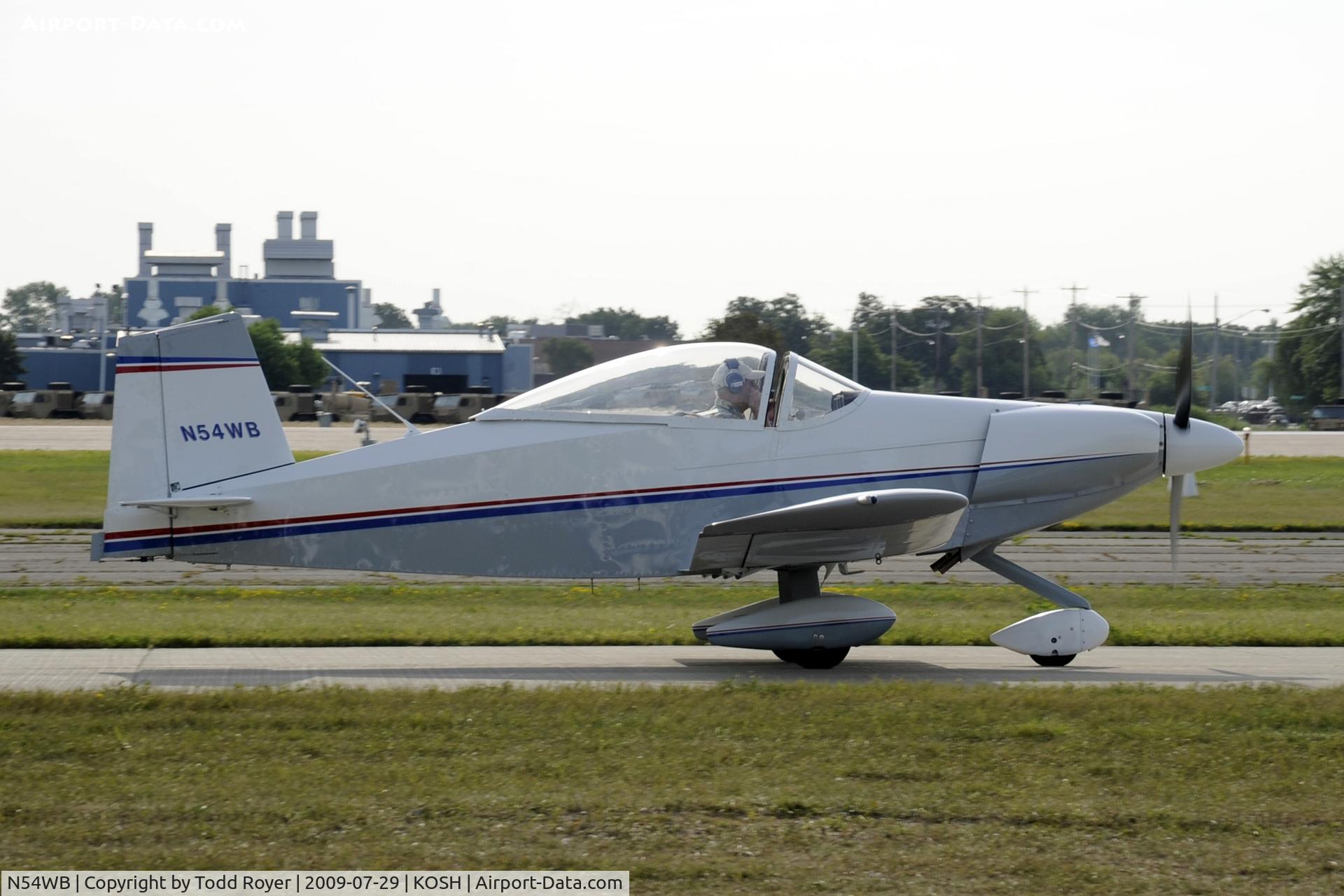 N54WB, 1978 Thorp T-18 Tiger C/N 1026, Oshkosh EAA Fly-in 2009