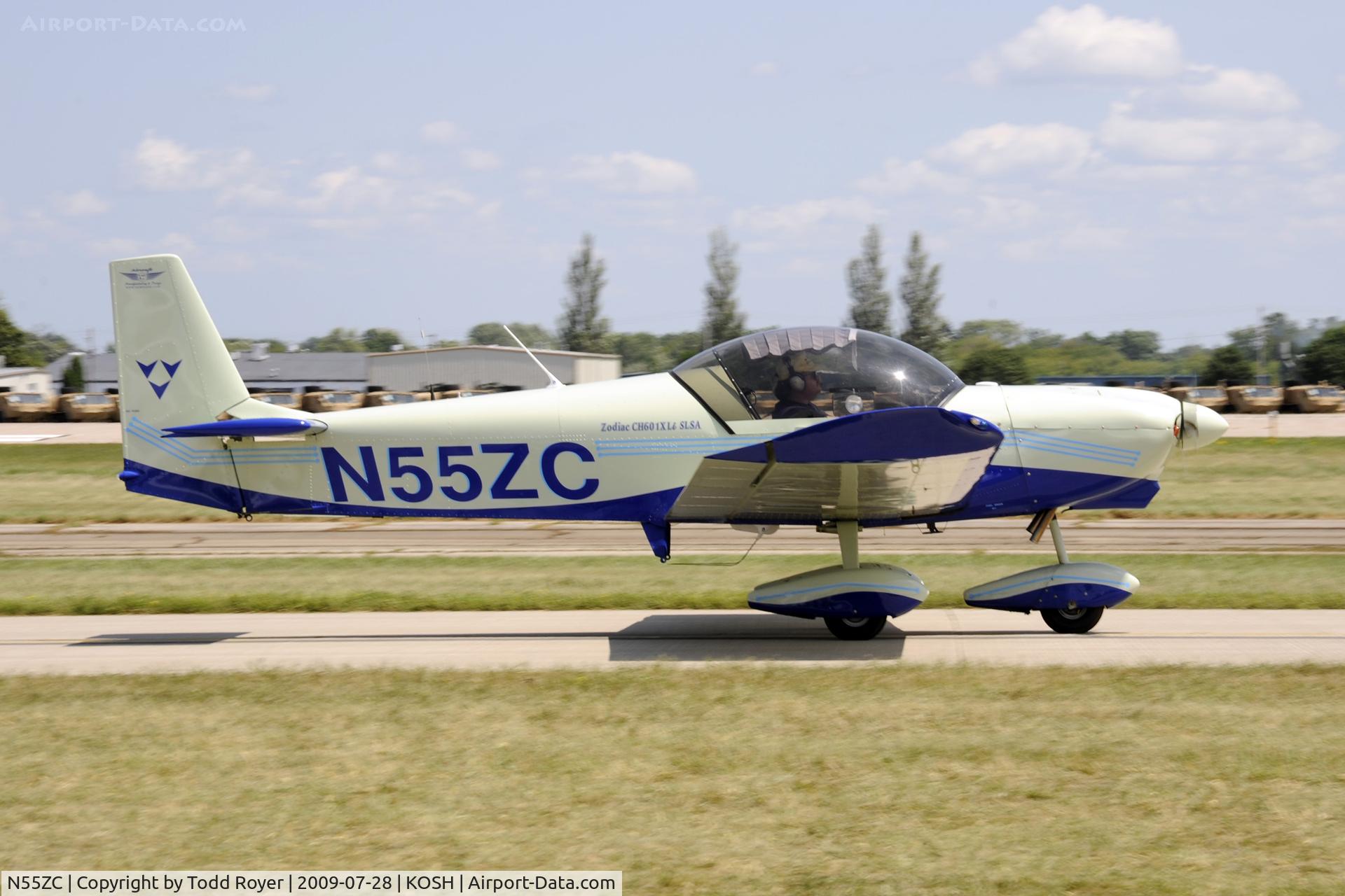 N55ZC, 2008 AMD CH-601XLI SLSA C/N 601-060S, Taxi for departure