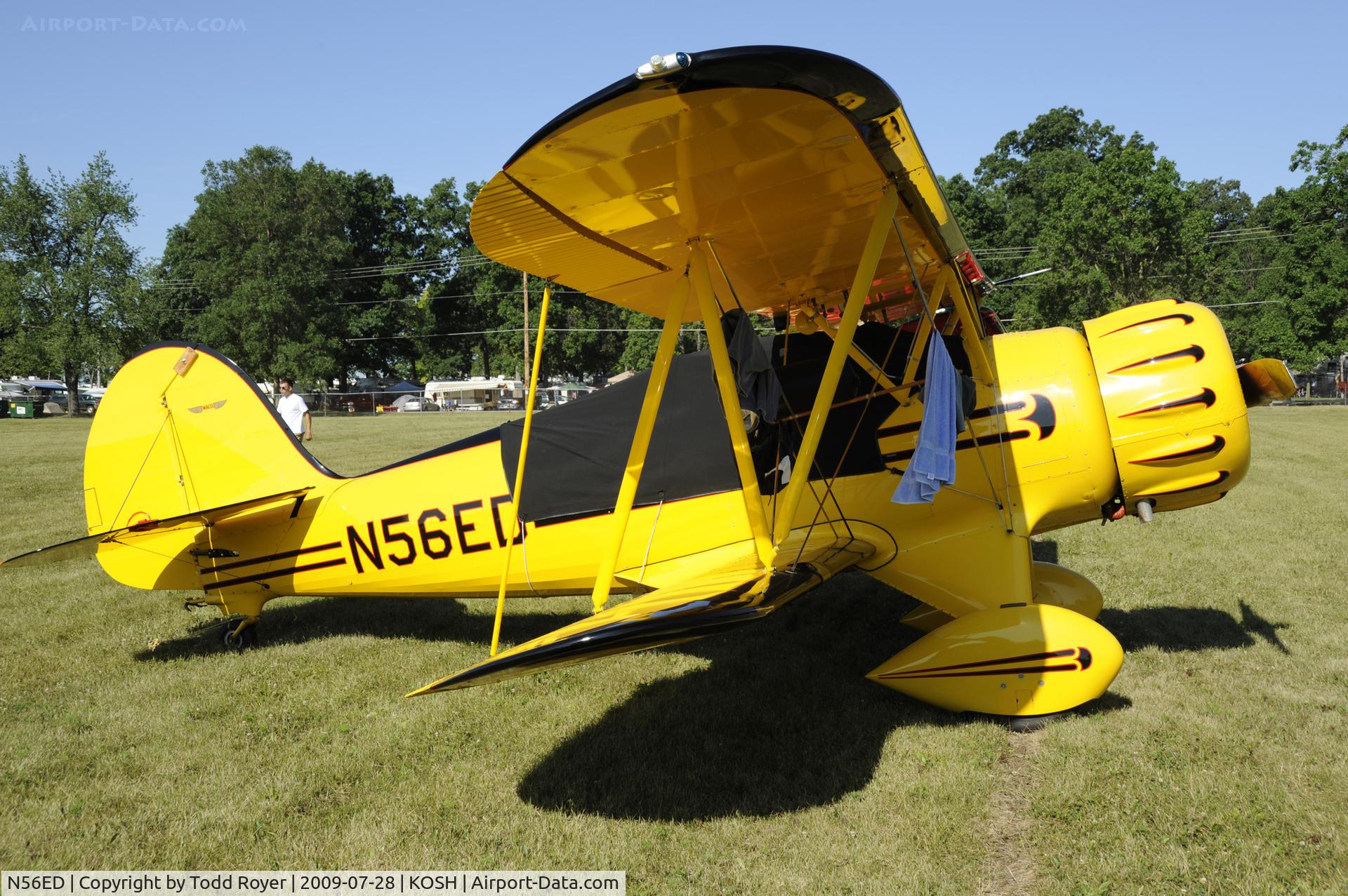 N56ED, 1998 Waco YMF-F5C C/N F5C082, Oshkosh EAA Fly-in 2009