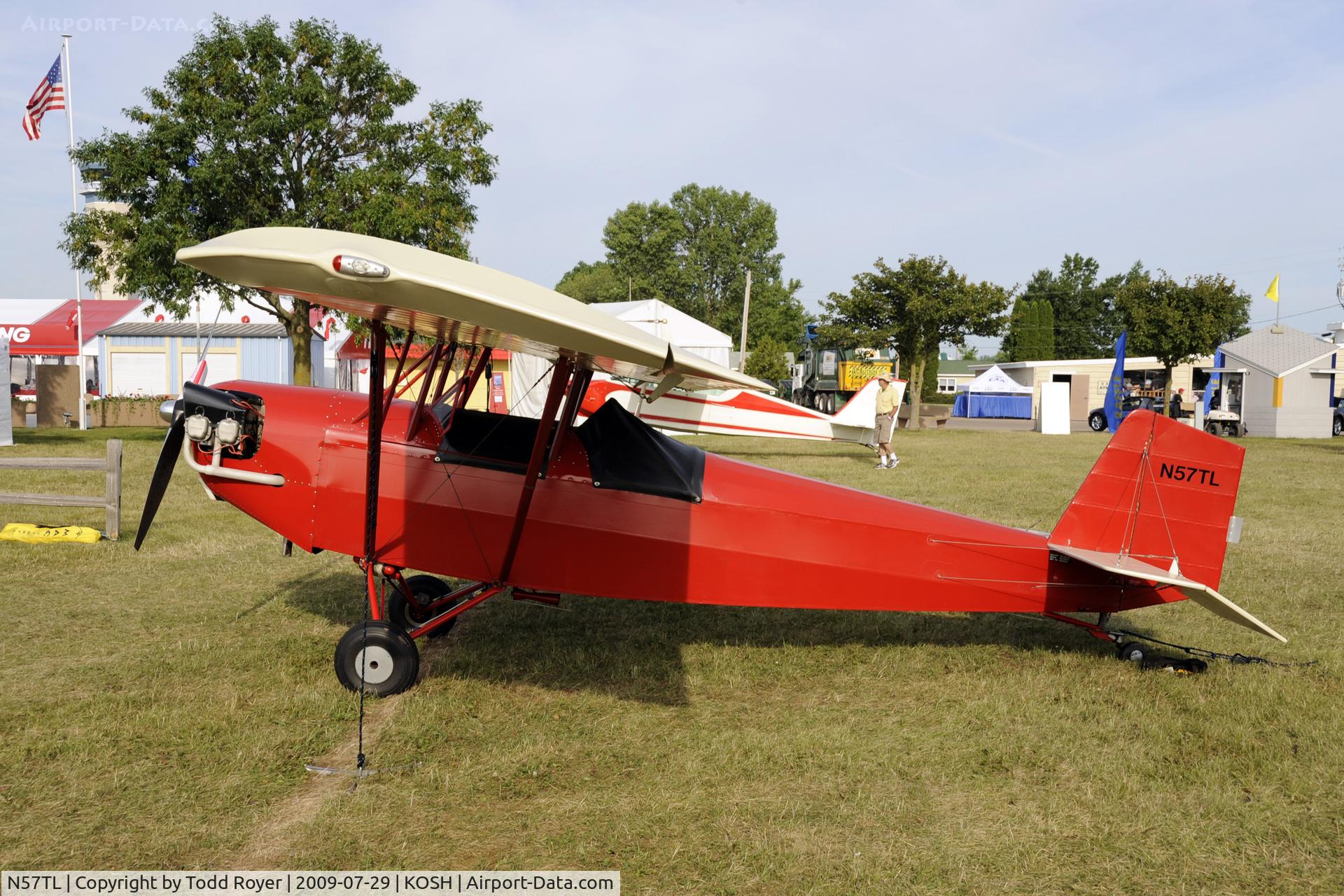 N57TL, 2002 Pietenpol Air Camper C/N 0012002, Oshkosh EAA Fly-in 2009