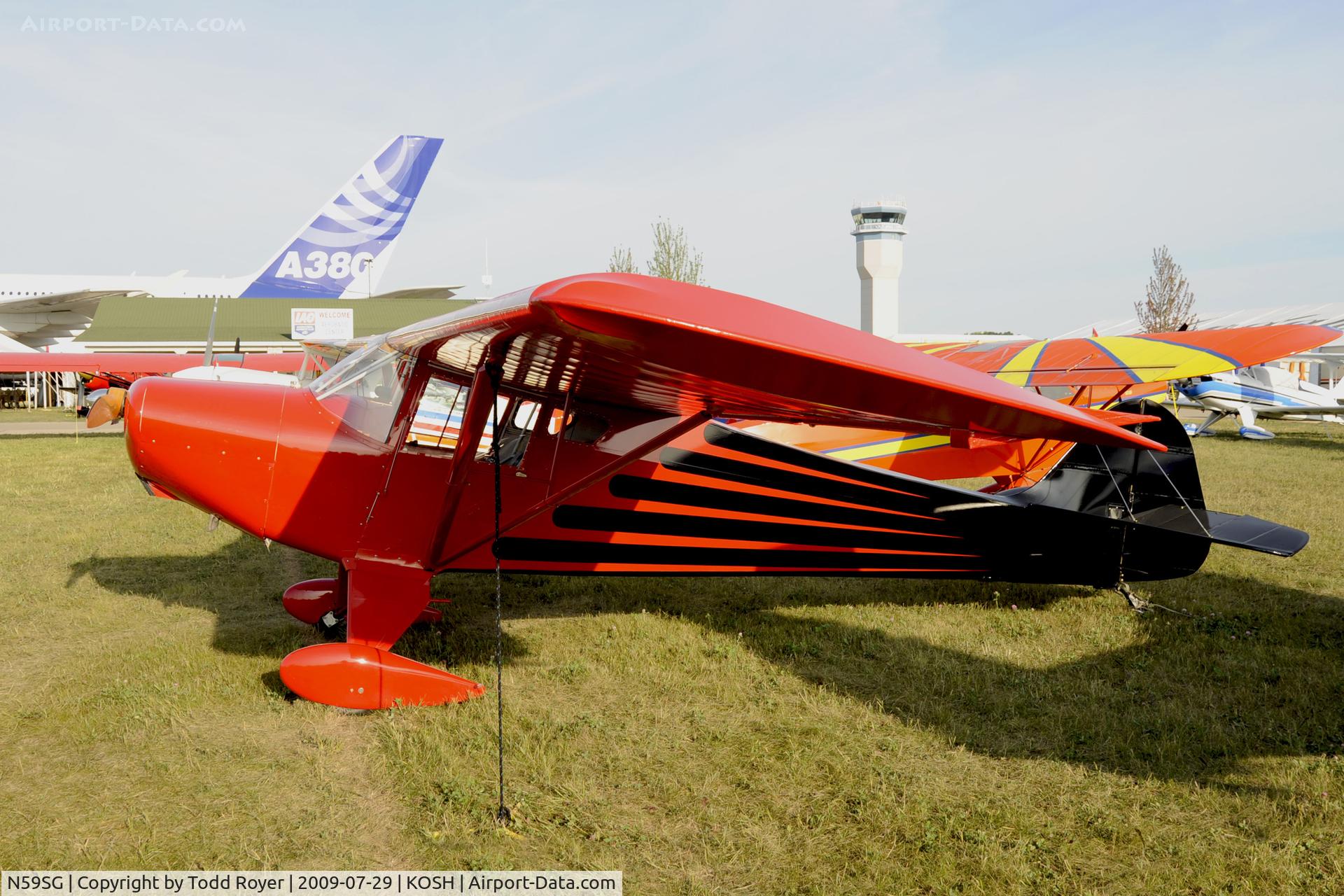 N59SG, 1997 Givens Steve TCLIPS C/N T01, Oshkosh EAA Fly-in 2009