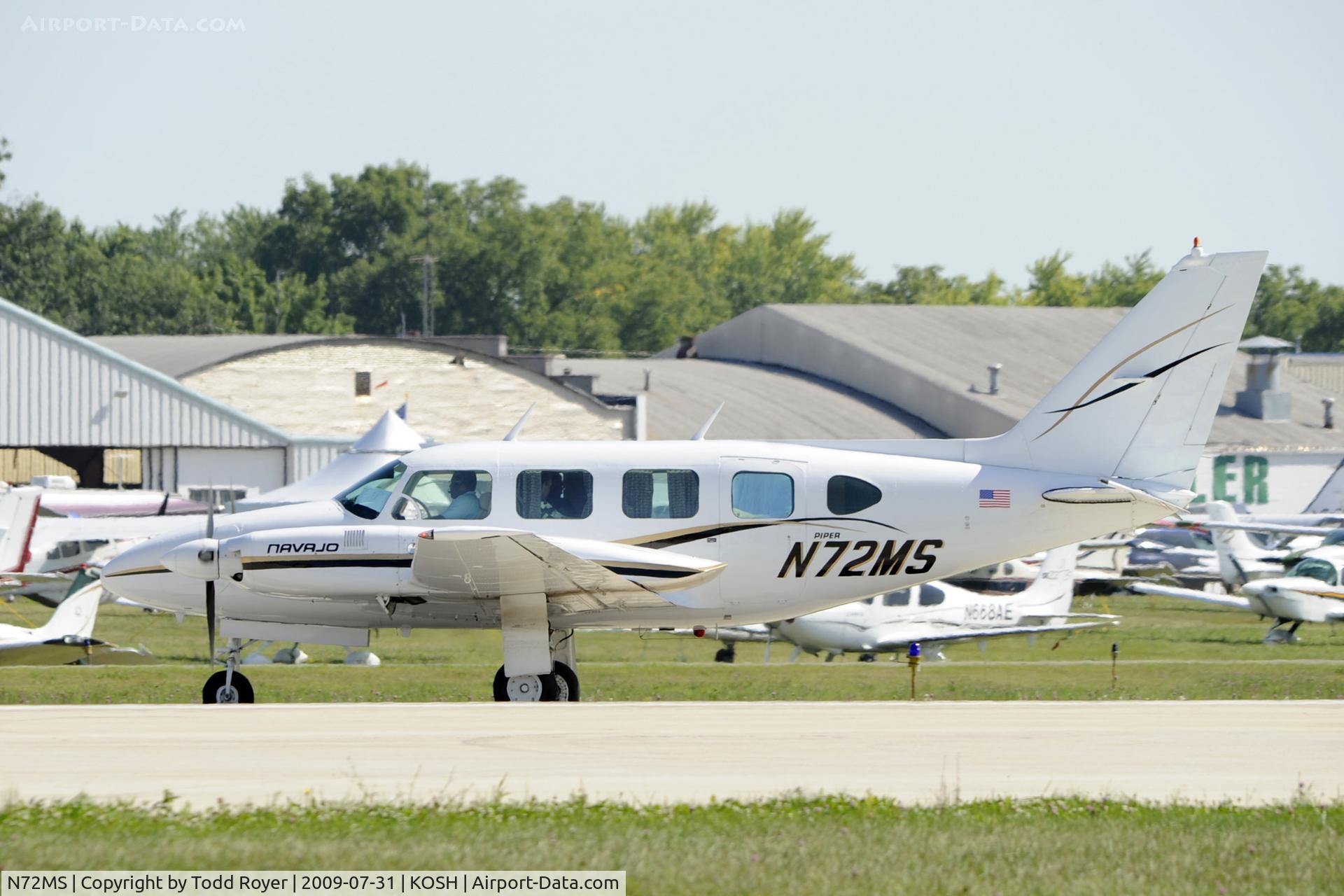 N72MS, 1971 Piper PA-31-310 Navajo C/N 31-755, T