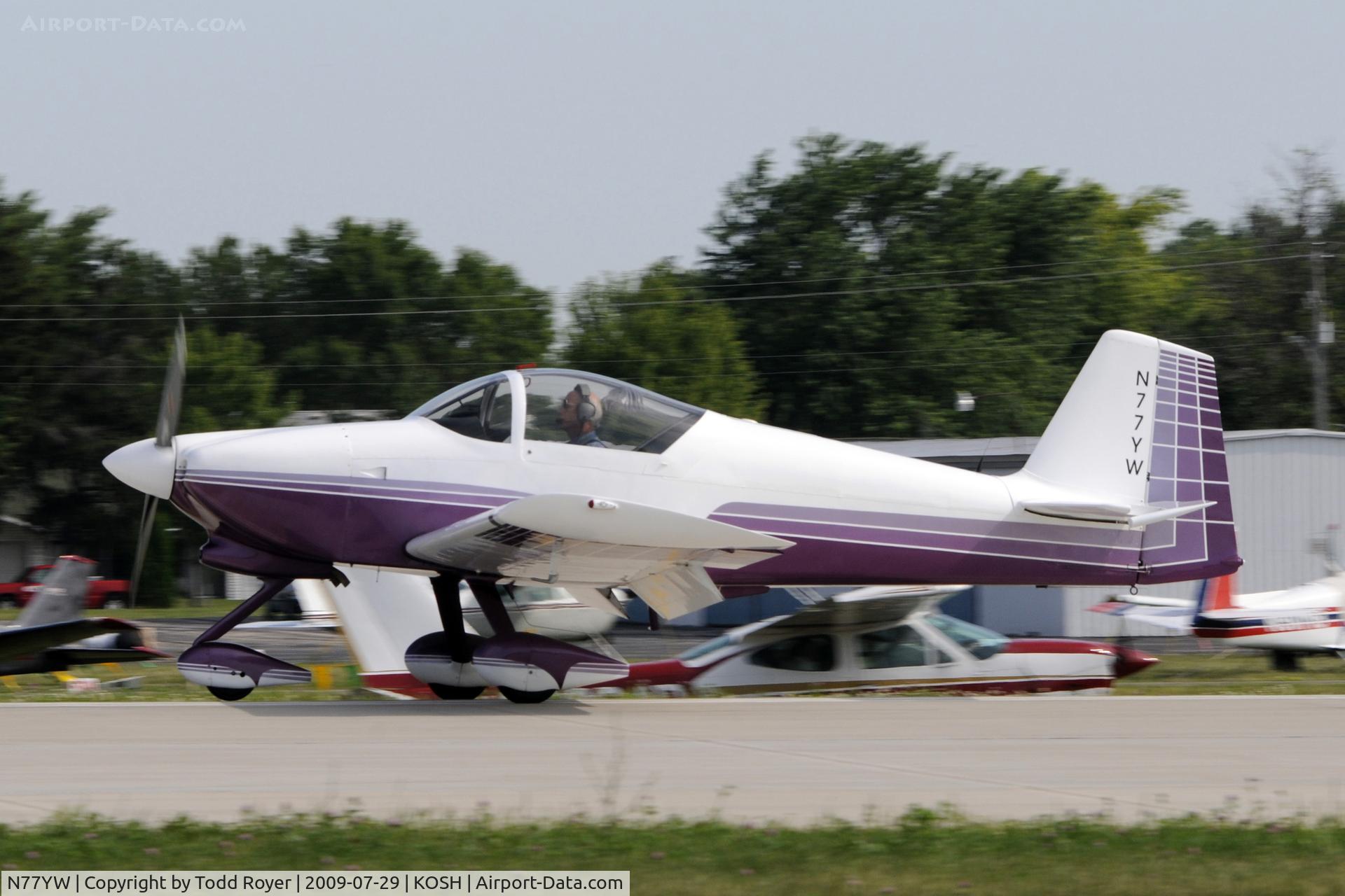 N77YW, 2000 Vans RV-6A C/N 24442, O