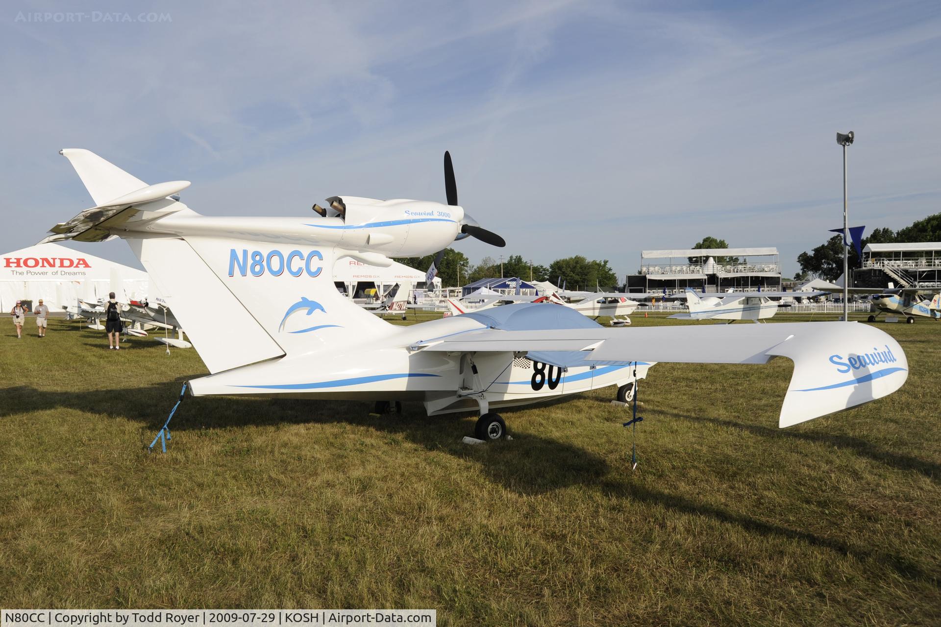 N80CC, 2001 Seawind 3000 C/N 042, Oshkosh EAA Fly-in 2009