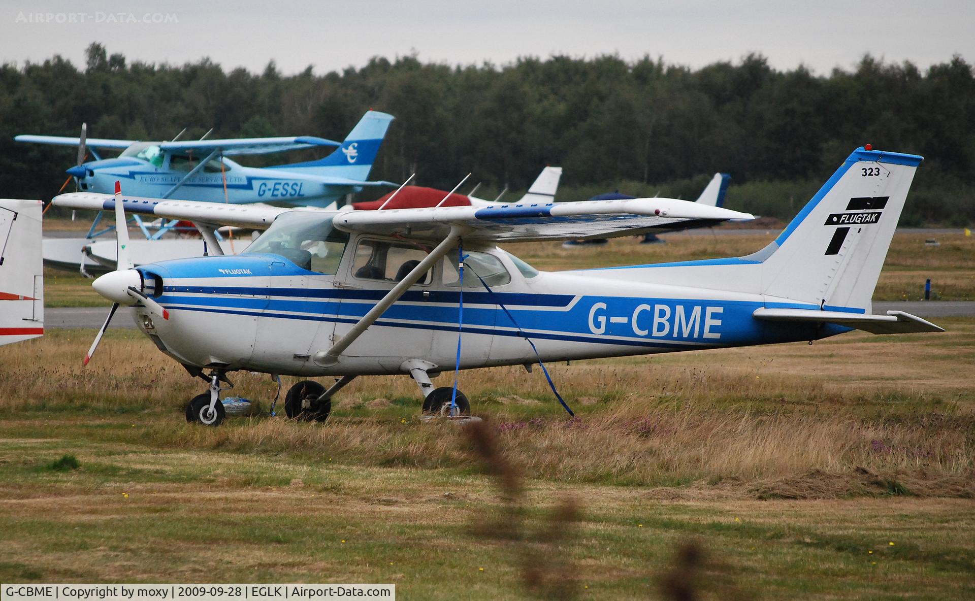 G-CBME, 1973 Reims F172M Skyhawk Skyhawk C/N 1060, Cessna F172M at Blackbushe