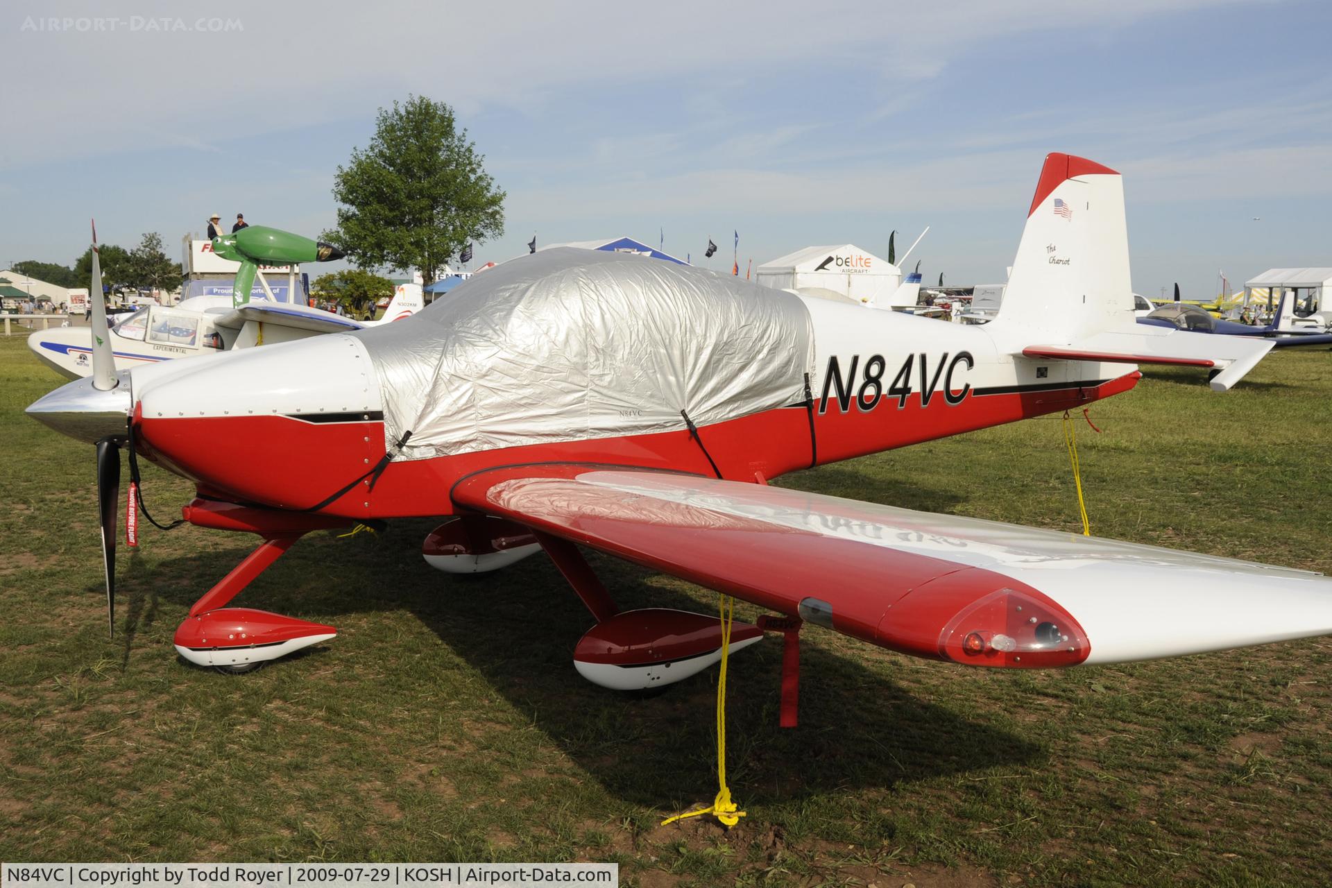 N84VC, 2008 Vans RV-7A C/N 71248, Oshkosh EAA Fly-in 2009