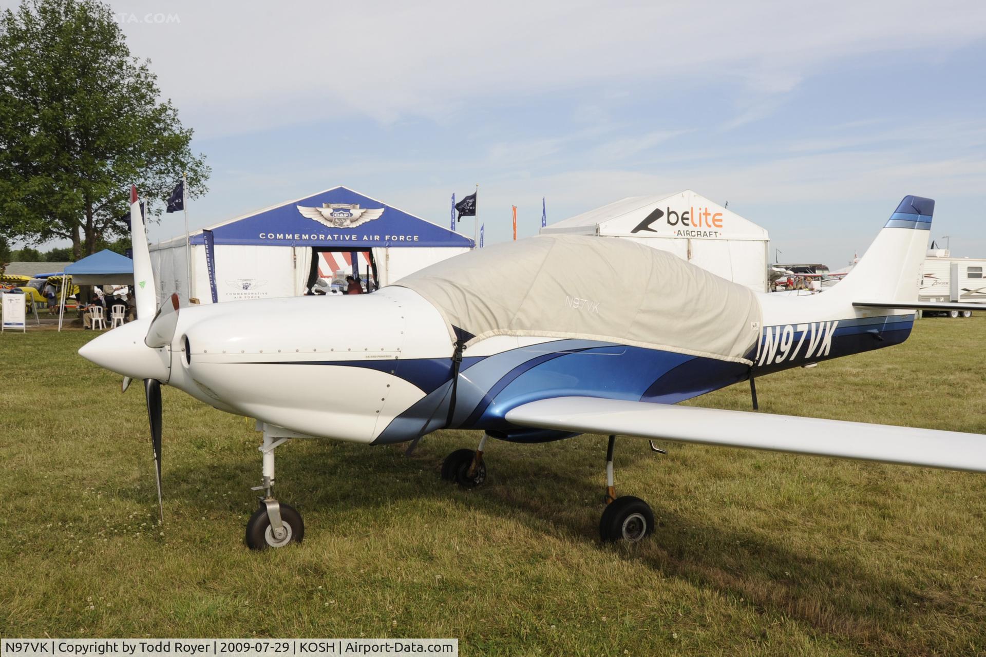 N97VK, 1997 Lancair IV-P C/N LIV-247, Oshkosh EAA Fly-in 2009