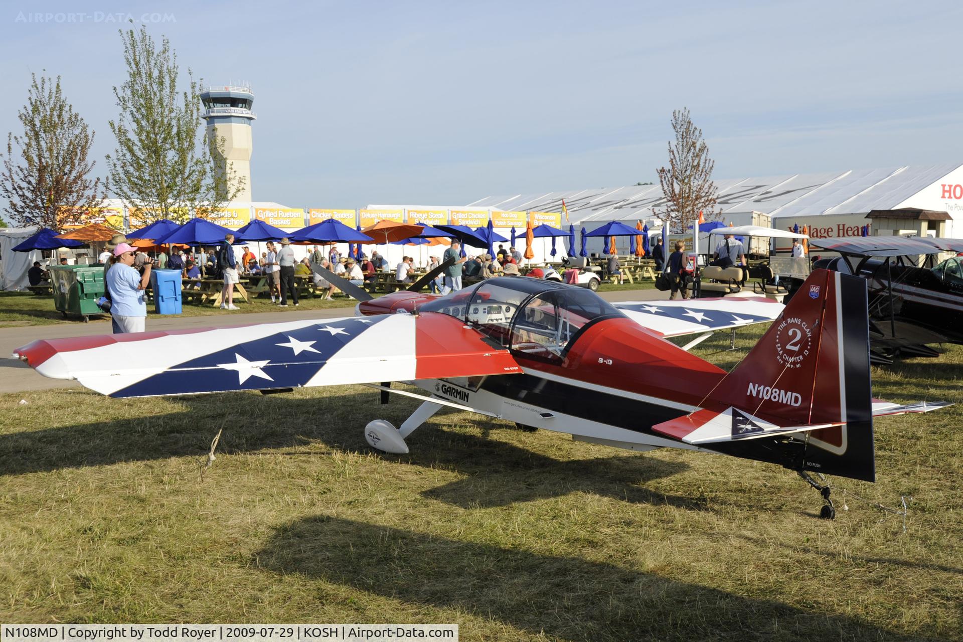 N108MD, 2003 Rans S-10 Sakota C/N 1200192, Oshkosh EAA Fly-in 2009