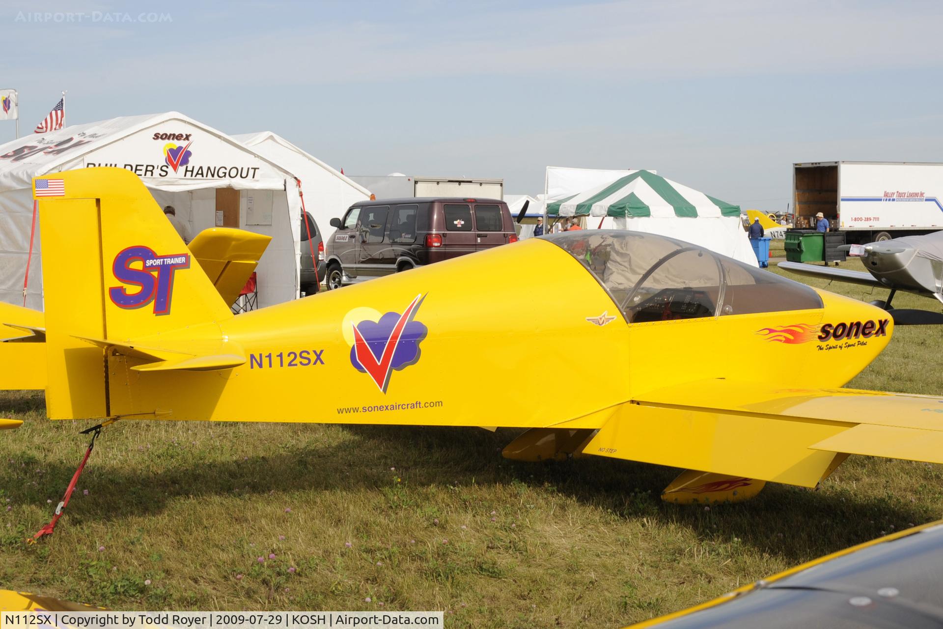 N112SX, 2000 Sonex Sonex C/N 003, Oshkosh EAA Fly-in 2009