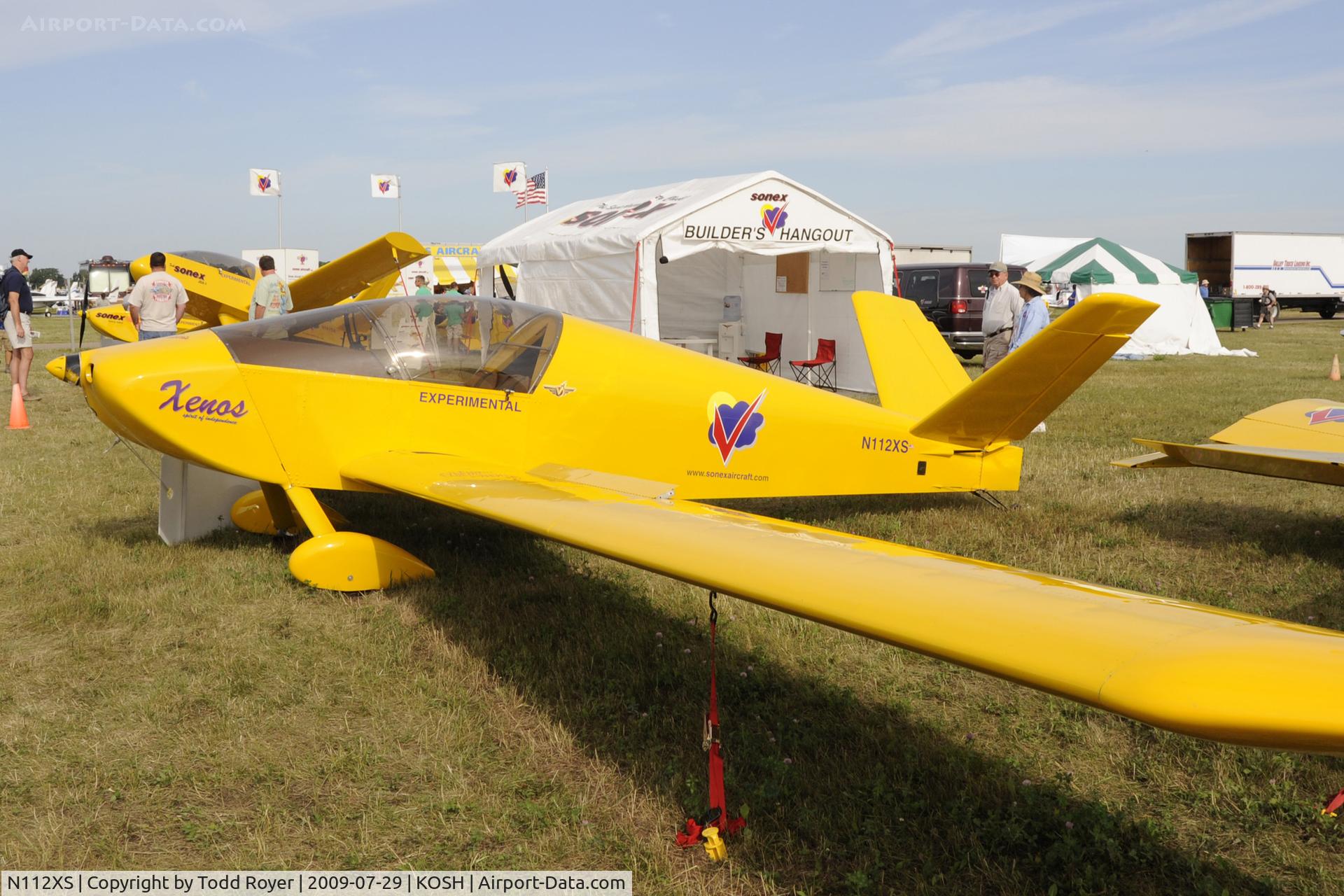 N112XS, 2003 Sonex Xenos C/N X0001, Oshkosh EAA Fly-in 2009