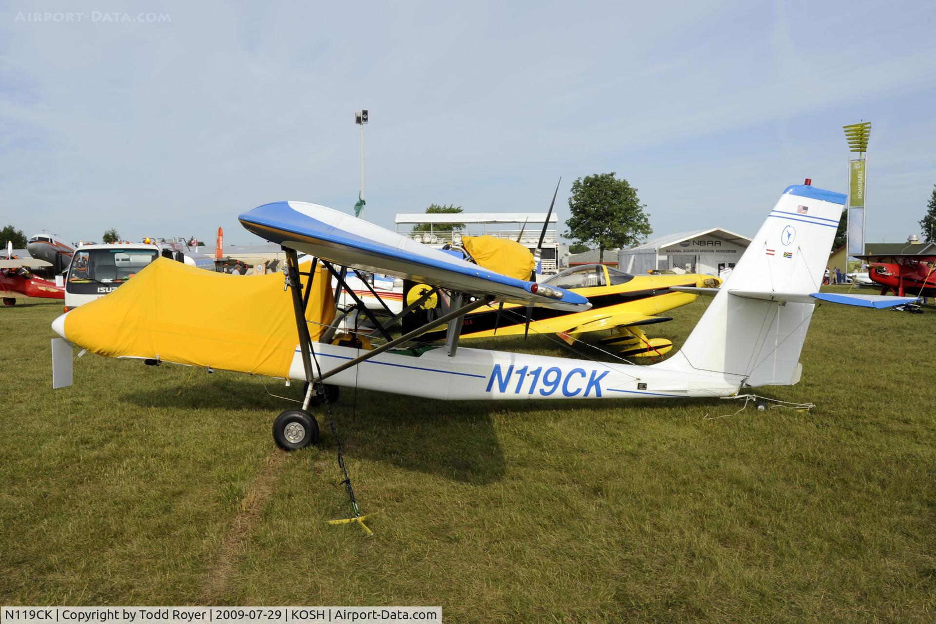 N119CK, 2004 Lockwood Air Cam C/N AC100, Oshkosh EAA Fly-in 2009