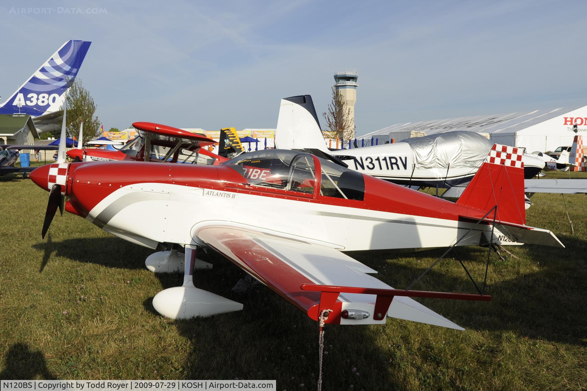 N120BS, 2003 Aircraft Technologies Inc Atlantis C/N 004, Oshkosh EAA Fly-in 2009