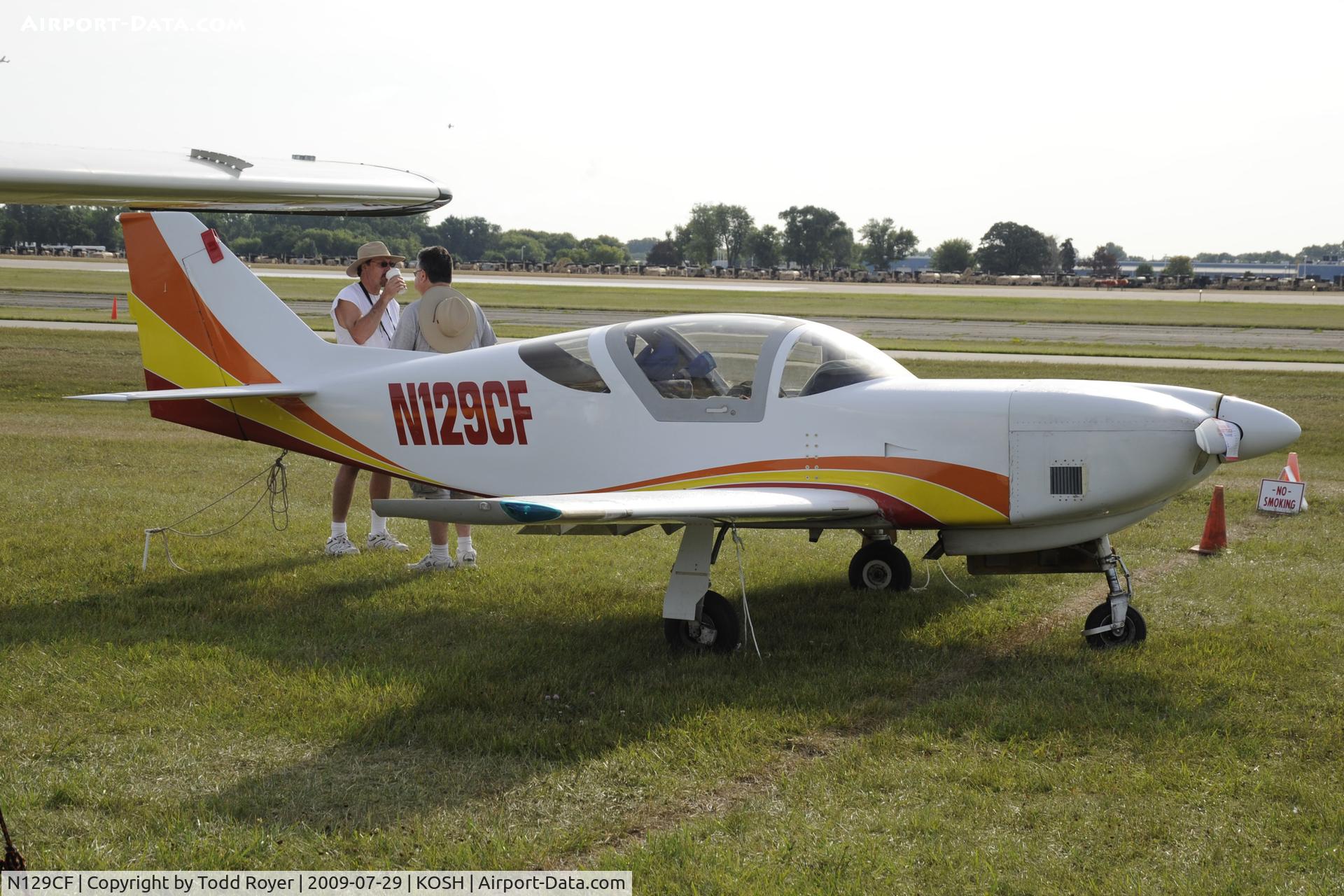 N129CF, 2008 Stoddard-Hamilton Glasair Super IIG C/N 2270, Oshkosh EAA Fly-in 2009