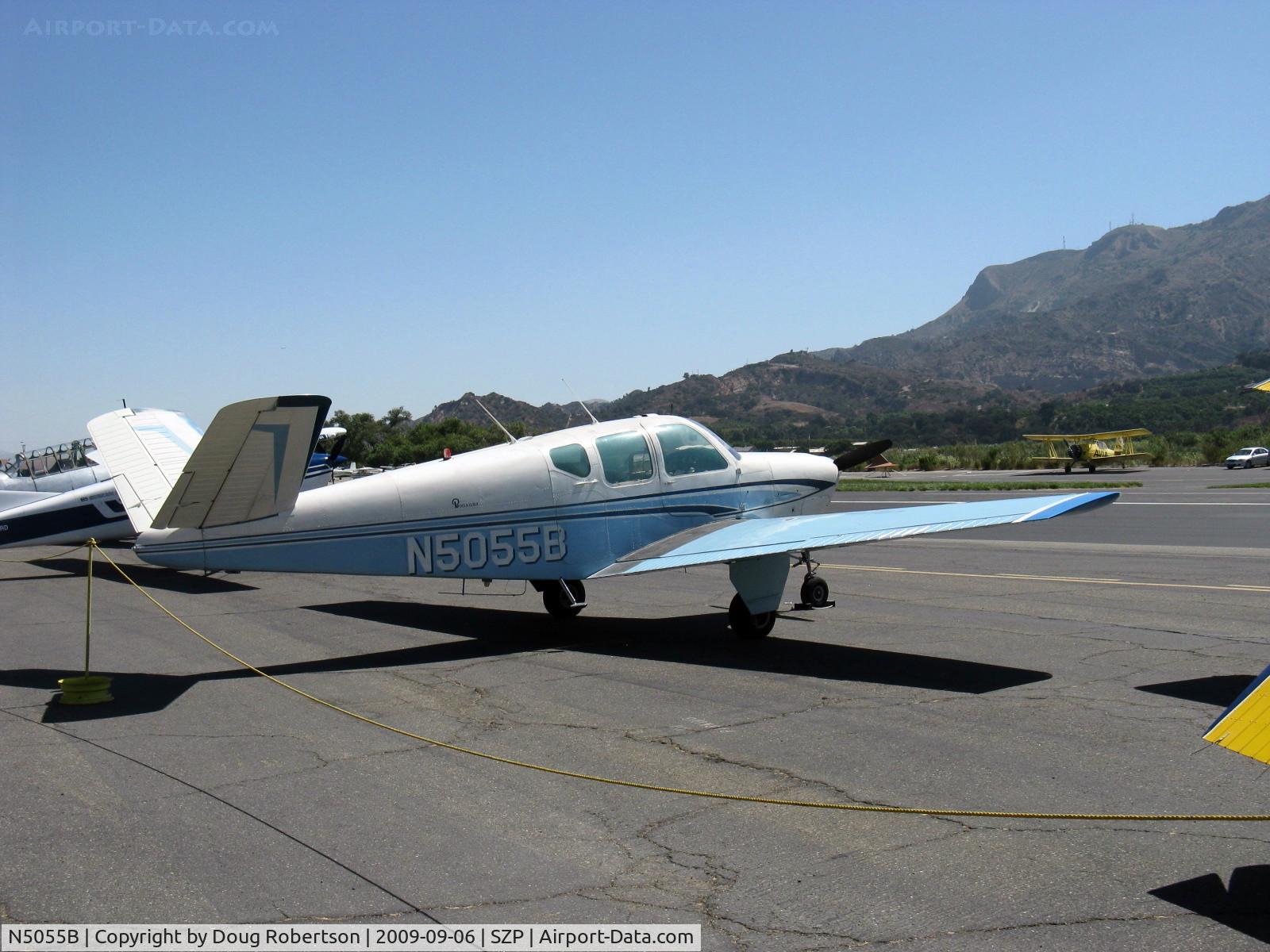 N5055B, 1955 Beech F35 Bonanza C/N D-4331, 1955 Beech F35 BONANZA, Lycoming O-360 conversion