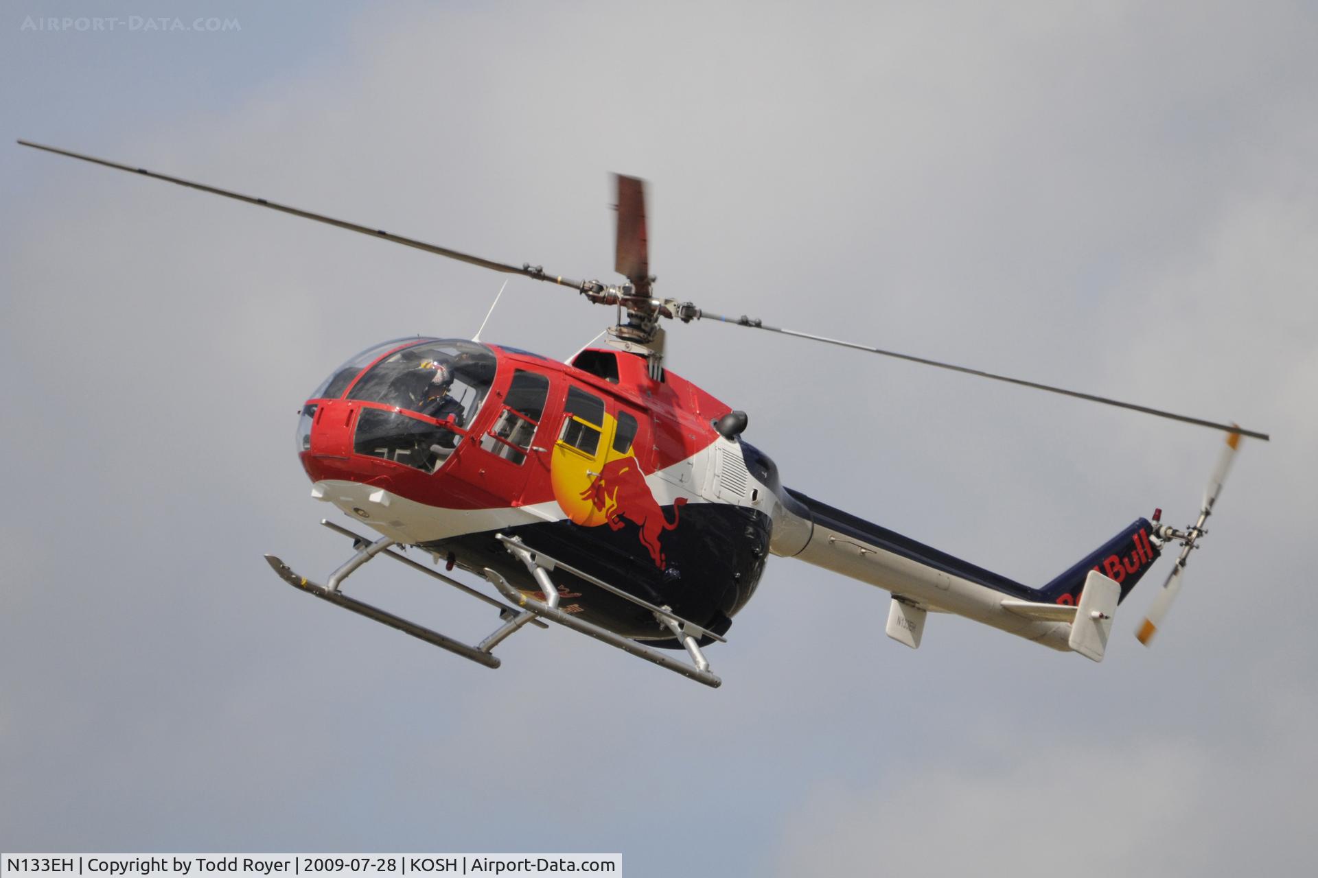 N133EH, 1982 MBB Bo-105CBS-4 C/N S-598, Oshkosh EAA Fly-in 2009