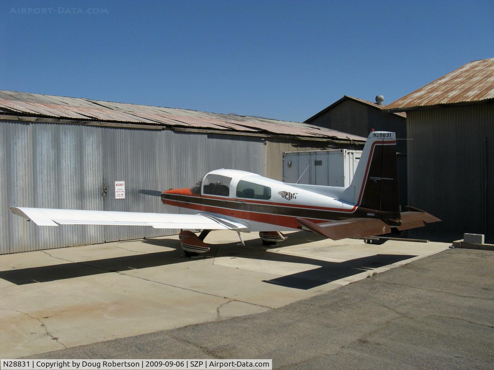 N28831, 1978 Grumman American AA-5B Tiger C/N AA5B0842, 1978 Grumman American AA-5B TIGER, Lycoming O&VO-360 180 Hp