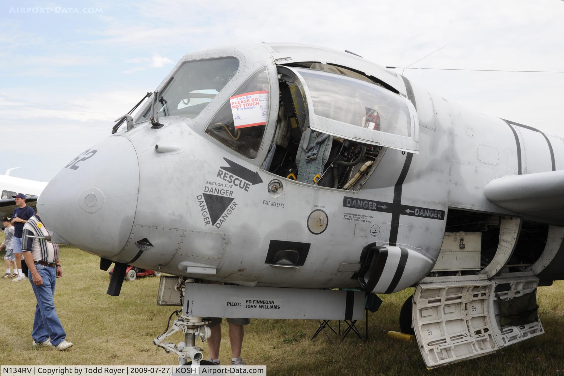 N134RV, 1964 Grumman RV-1D Mohawk C/N 77B, Oshkosh EAA Fly-in 2009