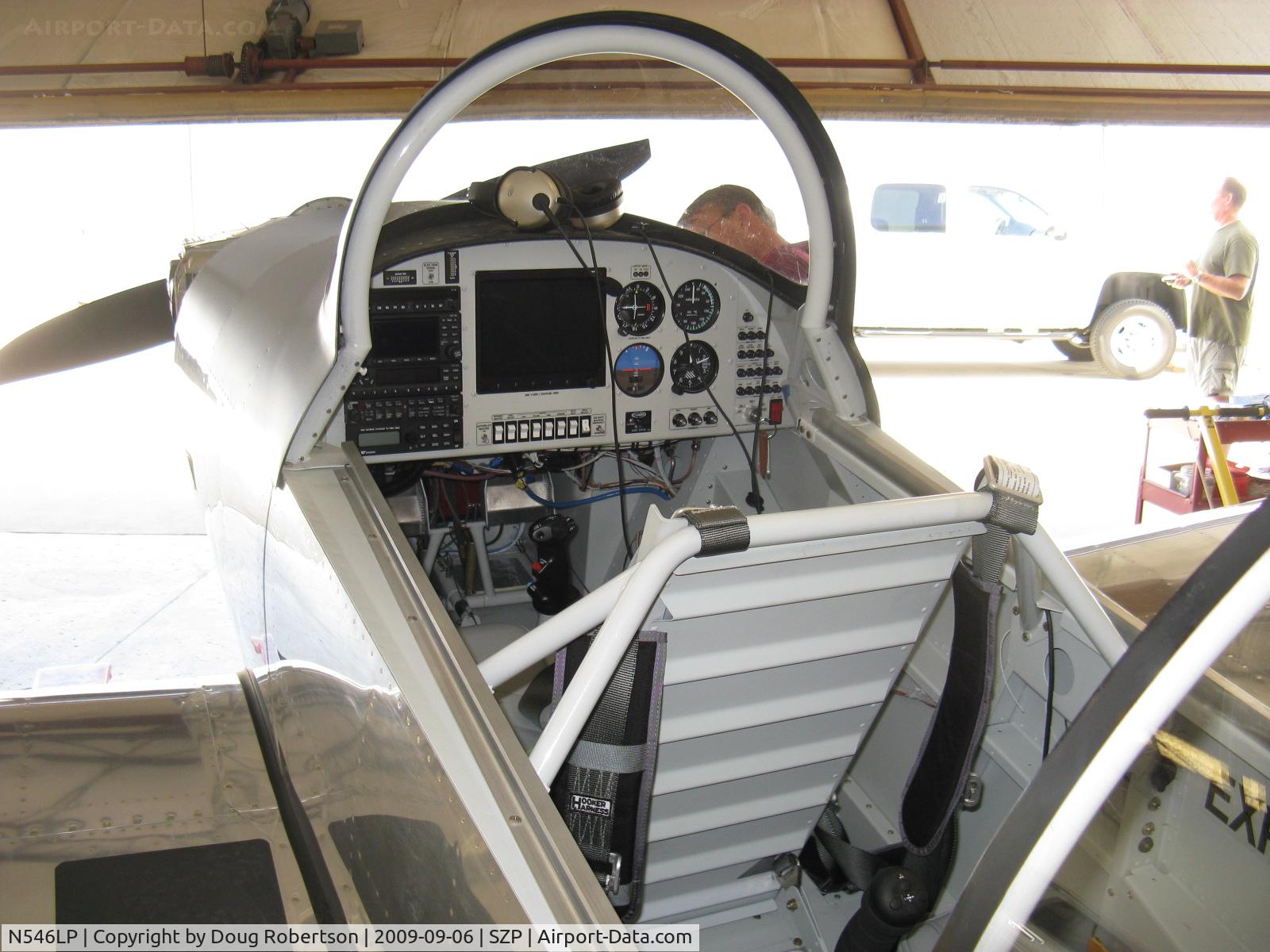 N546LP, Vans RV-8 C/N 82726, 2008 Obrien OBRIEN SPECIAL VAN's RV-8, Lycoming IO-360-EXP 180 Hp, panel