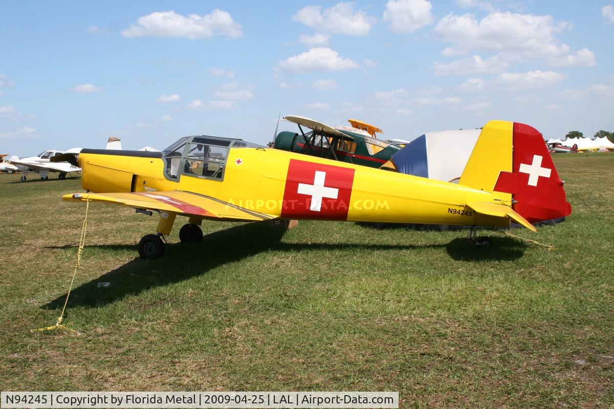N94245, 1949 Bucker Bu-181 Bestmann C/N 25145, Bucker BU-181
