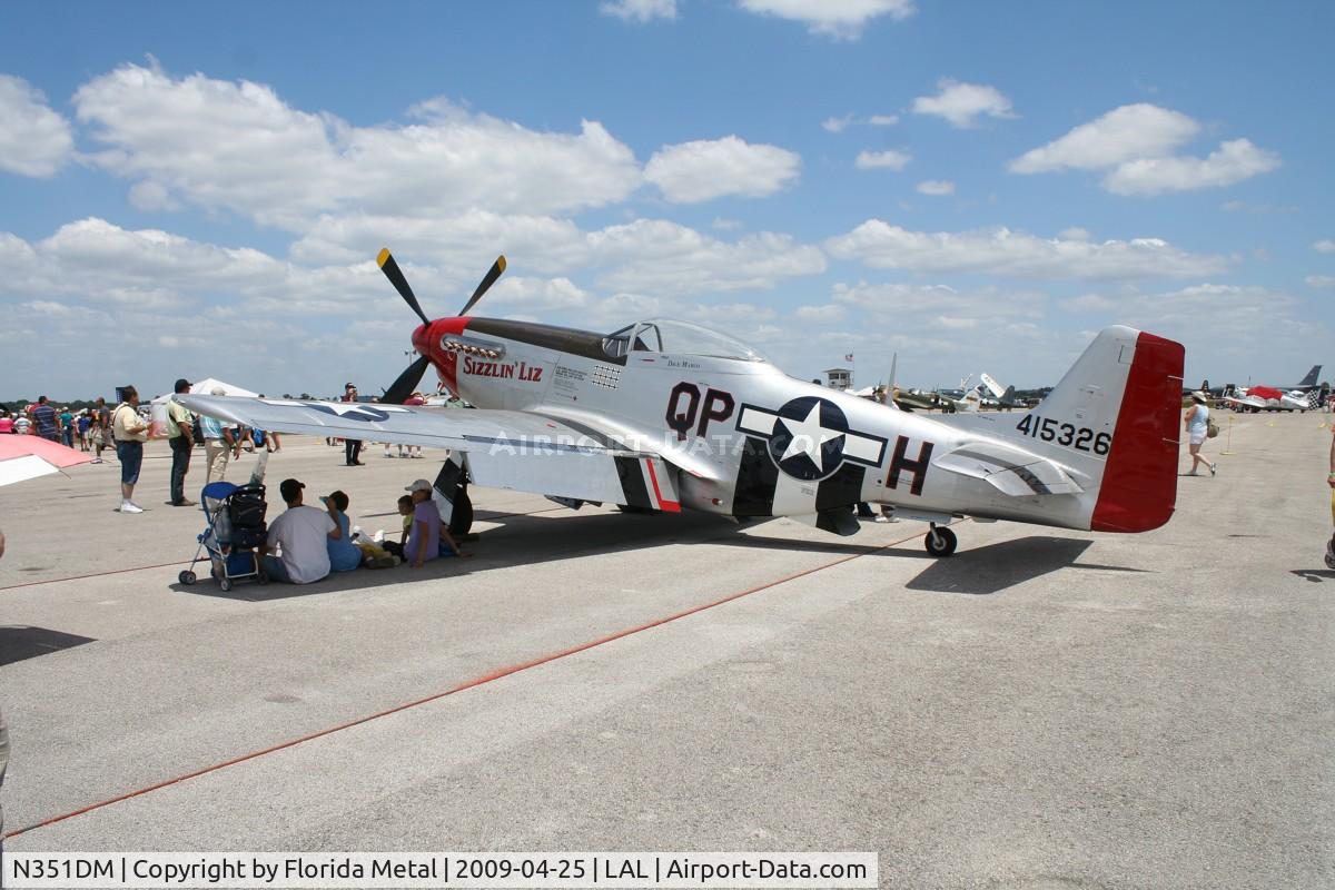 N351DM, 1944 North American P-51D Mustang C/N 122-40998 (44-74458), P-51D