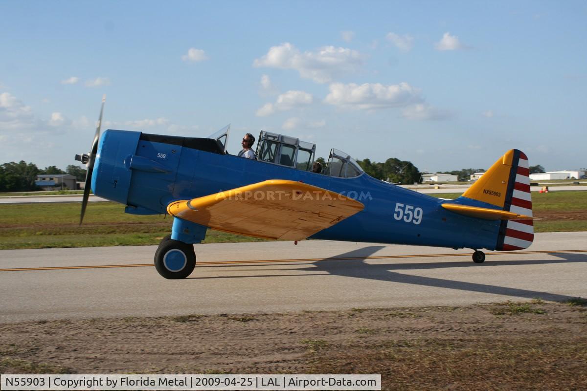 N55903, 1939 North American NA-64 C/N 64-3022, North American NA-64