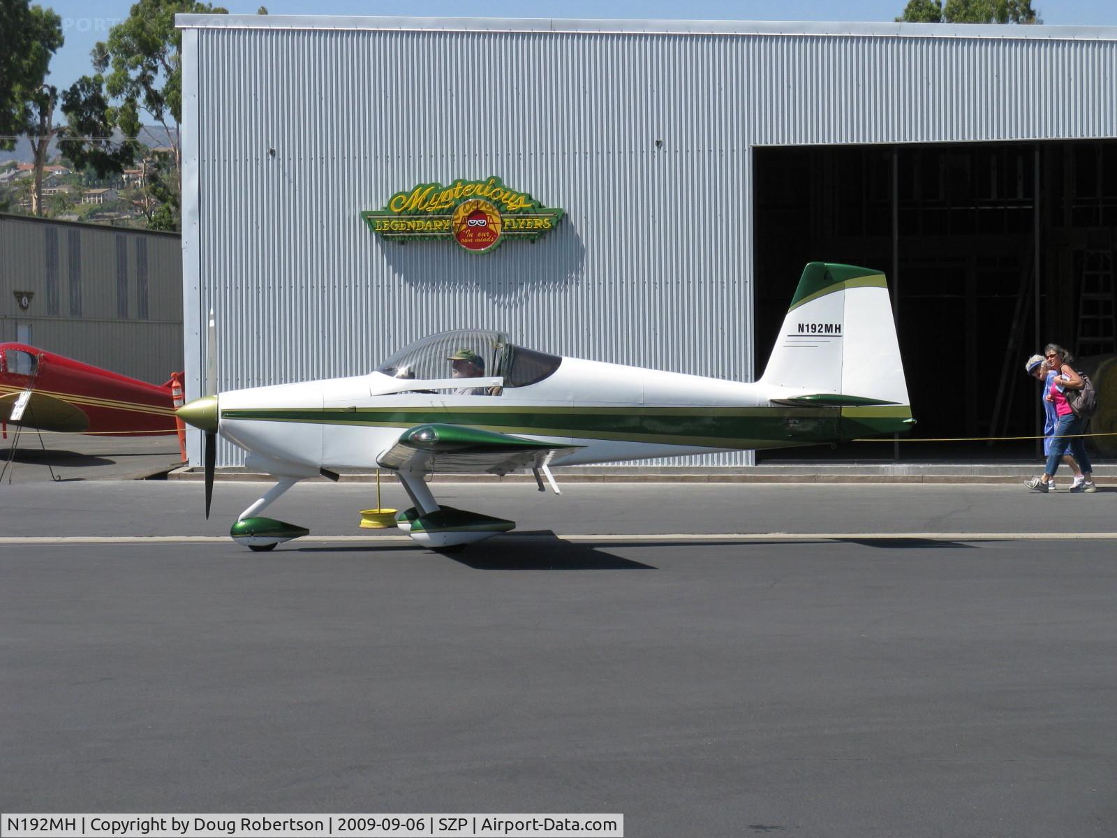 N192MH, 2005 Vans RV-9A C/N 90556, 2005 Holland VAN's RV-9A, Lycoming O-320 160 Hp, taxi