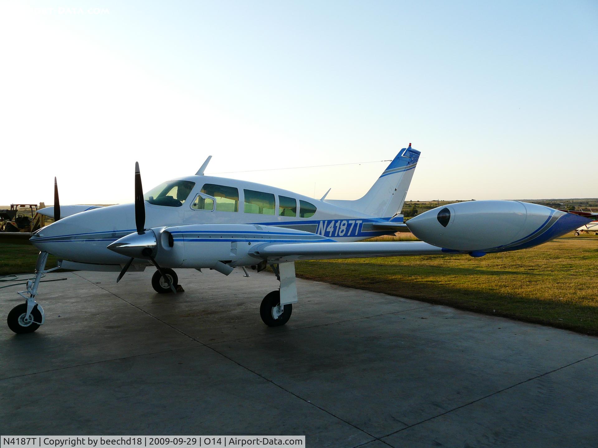 N4187T, 1966 Cessna 320D Executive Skyknight C/N 320D0087, Just out of paint shop at Airplane Online Sales Inc.