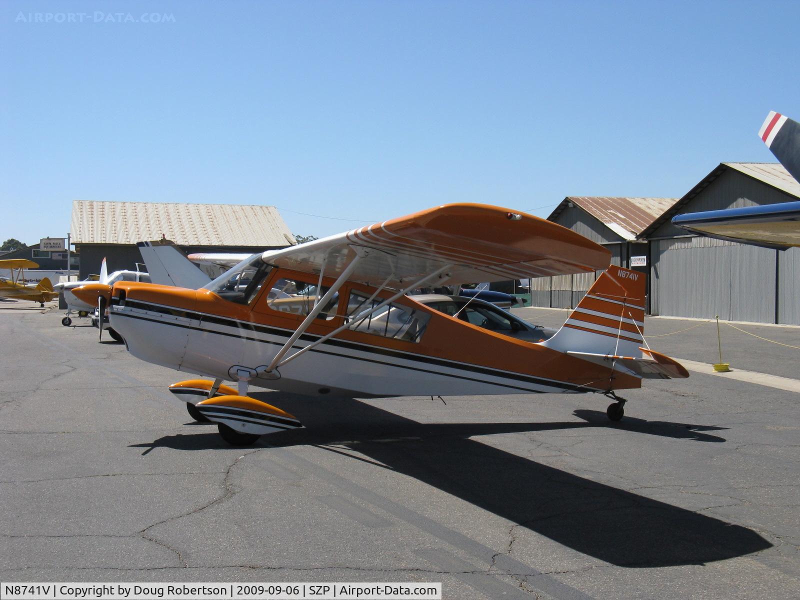 N8741V, 1975 Bellanca 7GCBC C/N 849-75, 1975 Bellanca 7GCBC CITABRIA, Lycoming O-320-A2B 150 Hp