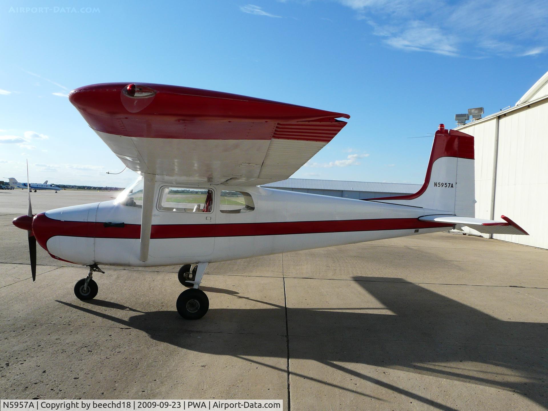 N5957A, 1956 Cessna 172 C/N 28557, Cessna 172 that I ferryed
