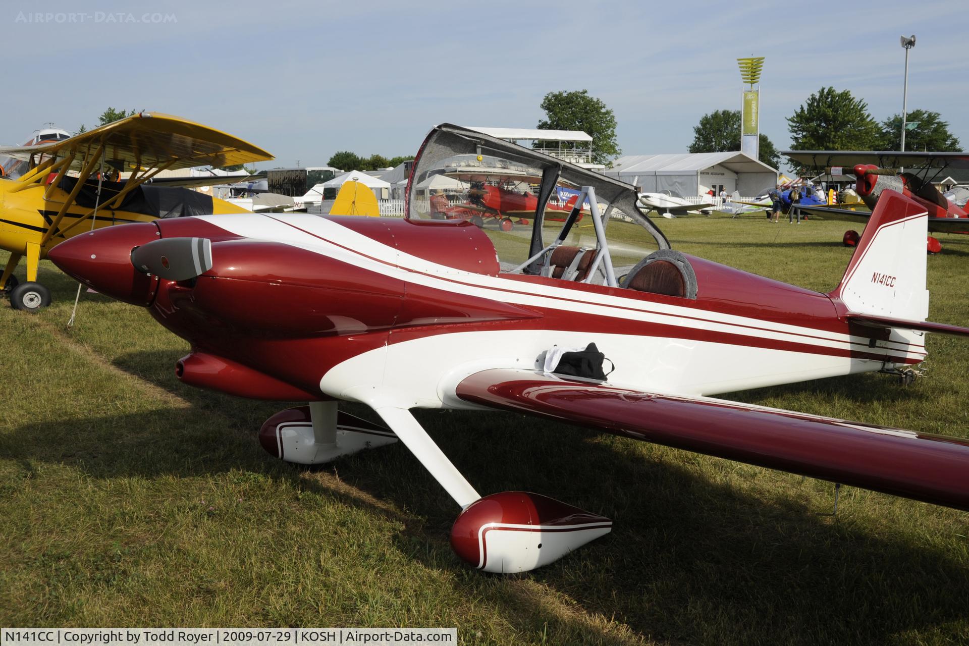N141CC, 1991 Vans RV-4 C/N 01 (N141CC), Oshkosh EAA Fly-in 2009
