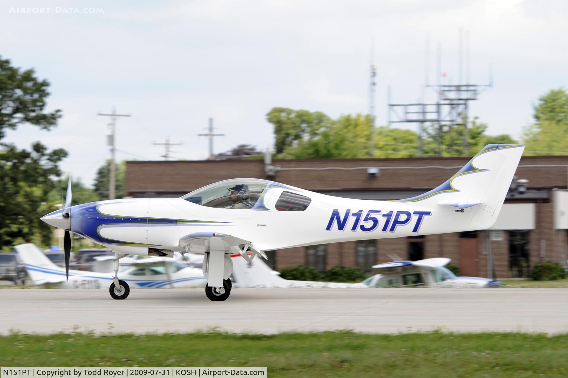 N151PT, 2004 Lancair Legacy C/N L2K-118, Landing 27 at OSH
