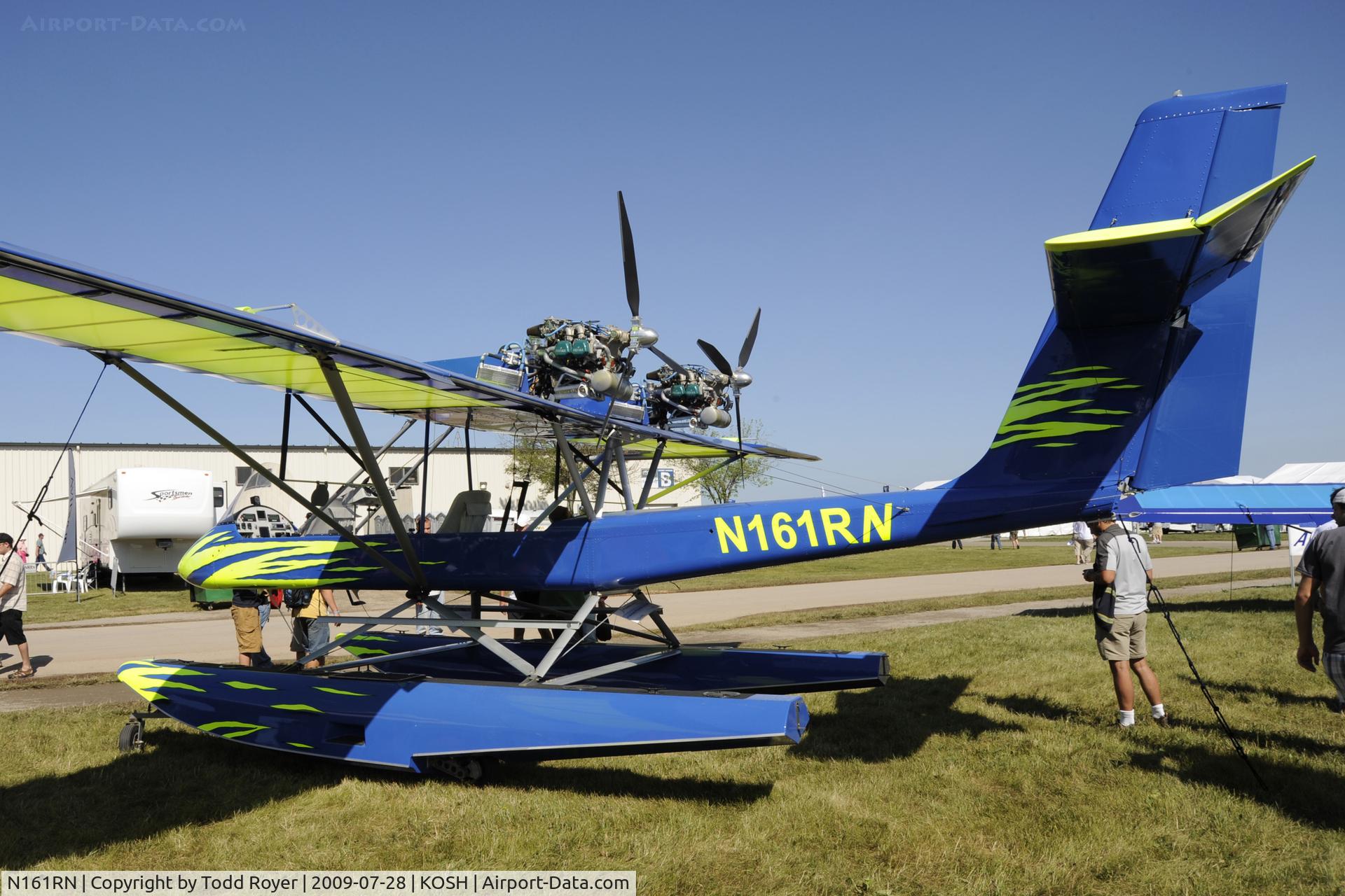 N161RN, 1997 Lockwood Air Cam C/N AC061, Oshkosh EAA Fly-in 2009