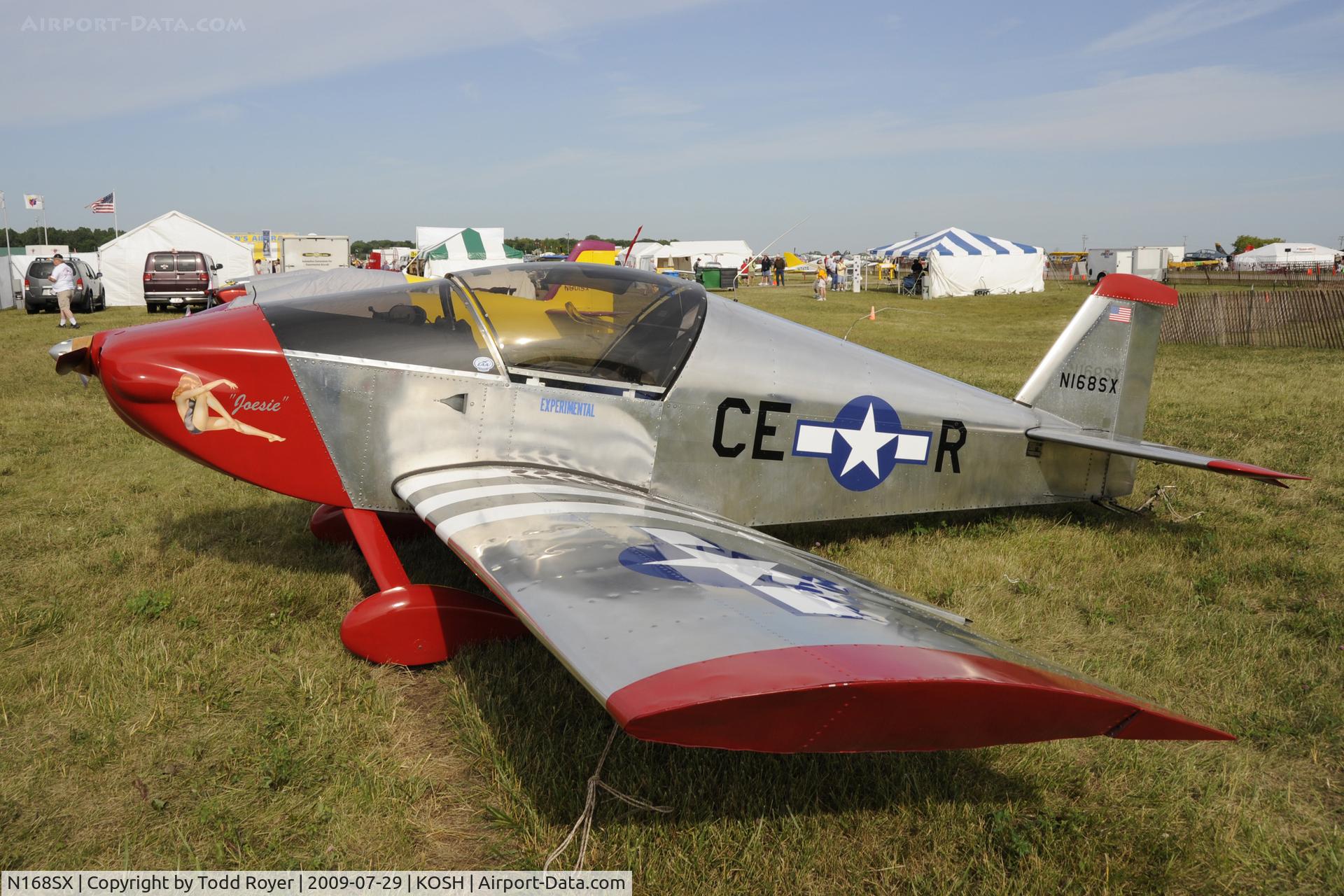 N168SX, 2001 Sonex Sonex C/N 0168, Oshkosh EAA Fly-in 2009