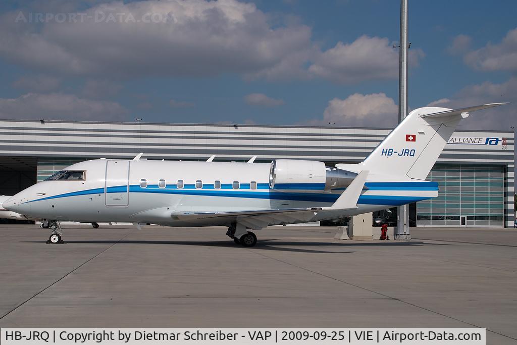 HB-JRQ, 2006 Bombardier Challenger 604 (CL-600-2B16) C/N 5651, CL600 Challenger