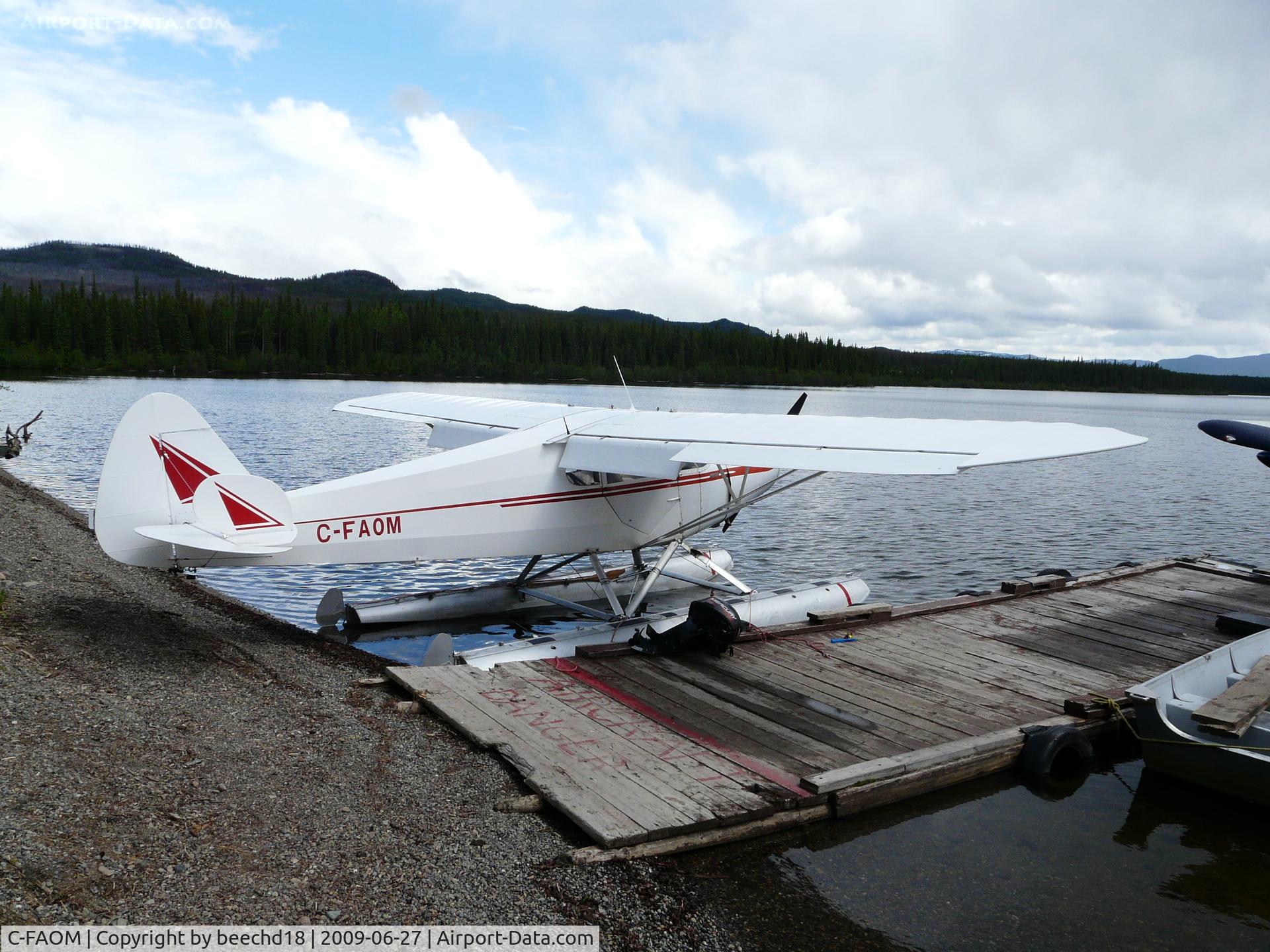 C-FAOM, 1948 Piper PA-14 Family Cruiser C/N 14-21, Piper on Floats
