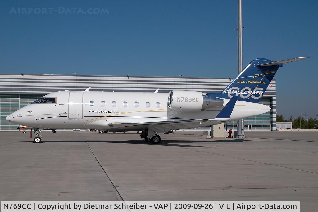 N769CC, 2008 Bombardier Challenger 605 (CL-600-2B16) C/N 5769, CL600 Challenger