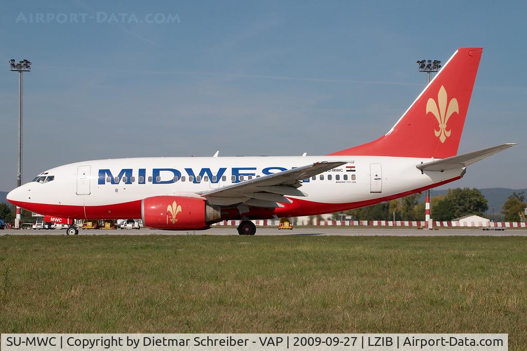 SU-MWC, 1999 Boeing 737-683 C/N 28303, Midwest Boeing 737-600