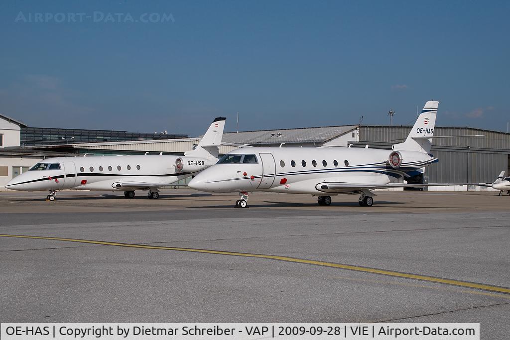 OE-HAS, 2009 Israel Aerospace Industries Gulfstream 200 C/N 206, Gulfstream 200