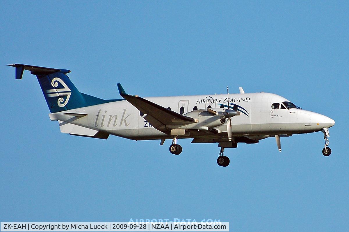 ZK-EAH, 2002 Raytheon 1900D C/N UE-431, At Auckland