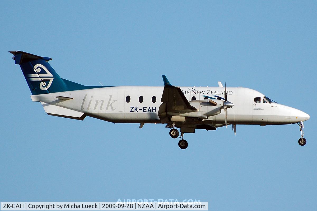 ZK-EAH, 2002 Raytheon 1900D C/N UE-431, At Auckland