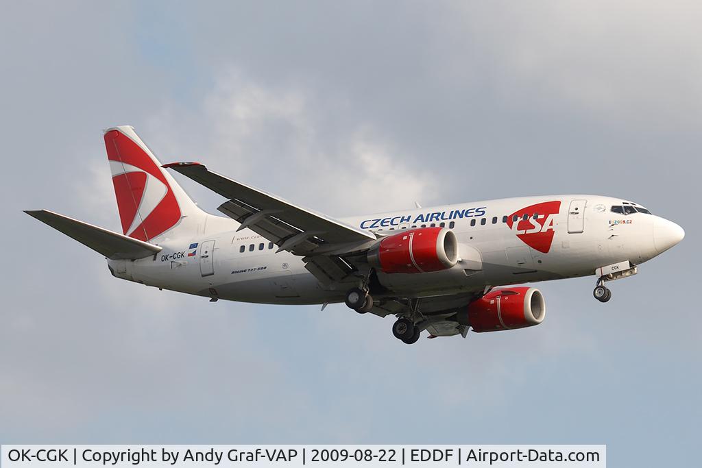 OK-CGK, 1997 Boeing 737-55S C/N 28471, CSA 737-500