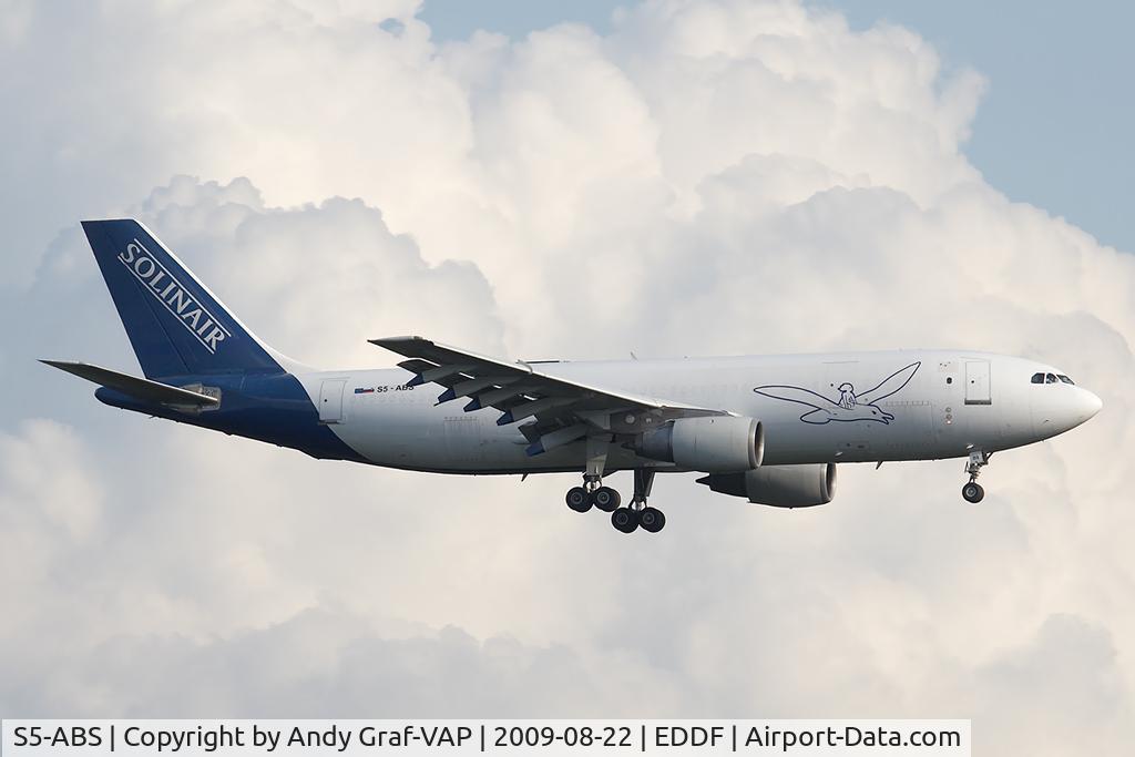 S5-ABS, 1981 Airbus A300B4-203 C/N 126, Solinair A300