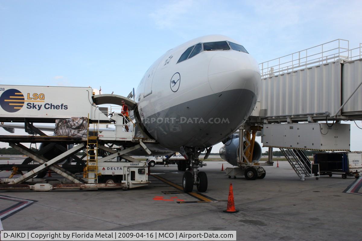 D-AIKD, 2004 Airbus A330-343X C/N 629, Lufthansa A330-300