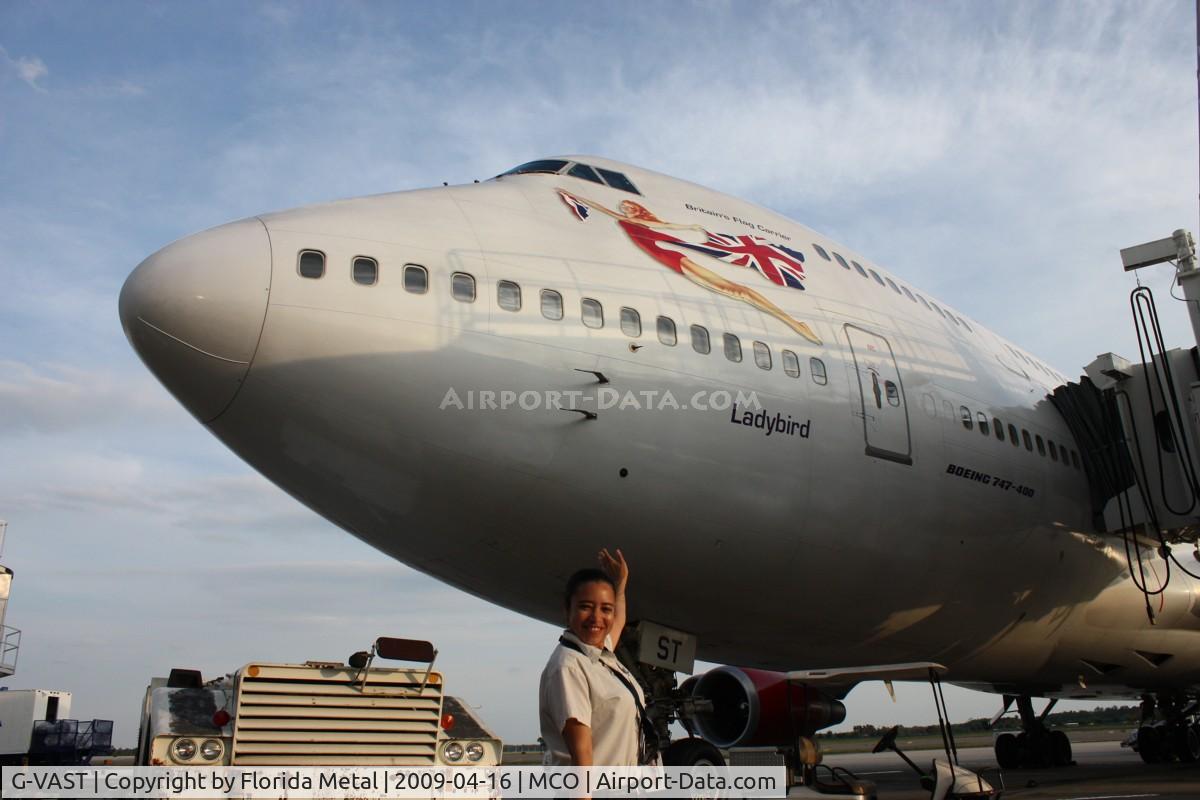 G-VAST, 1997 Boeing 747-41R C/N 28757, Virgin 747-400