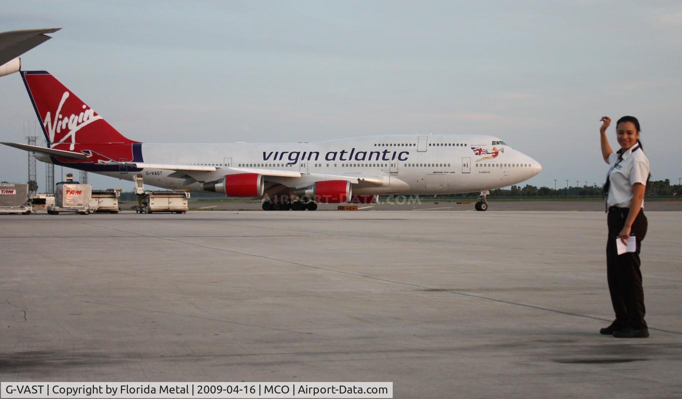 G-VAST, 1997 Boeing 747-41R C/N 28757, Virgin 747-400
