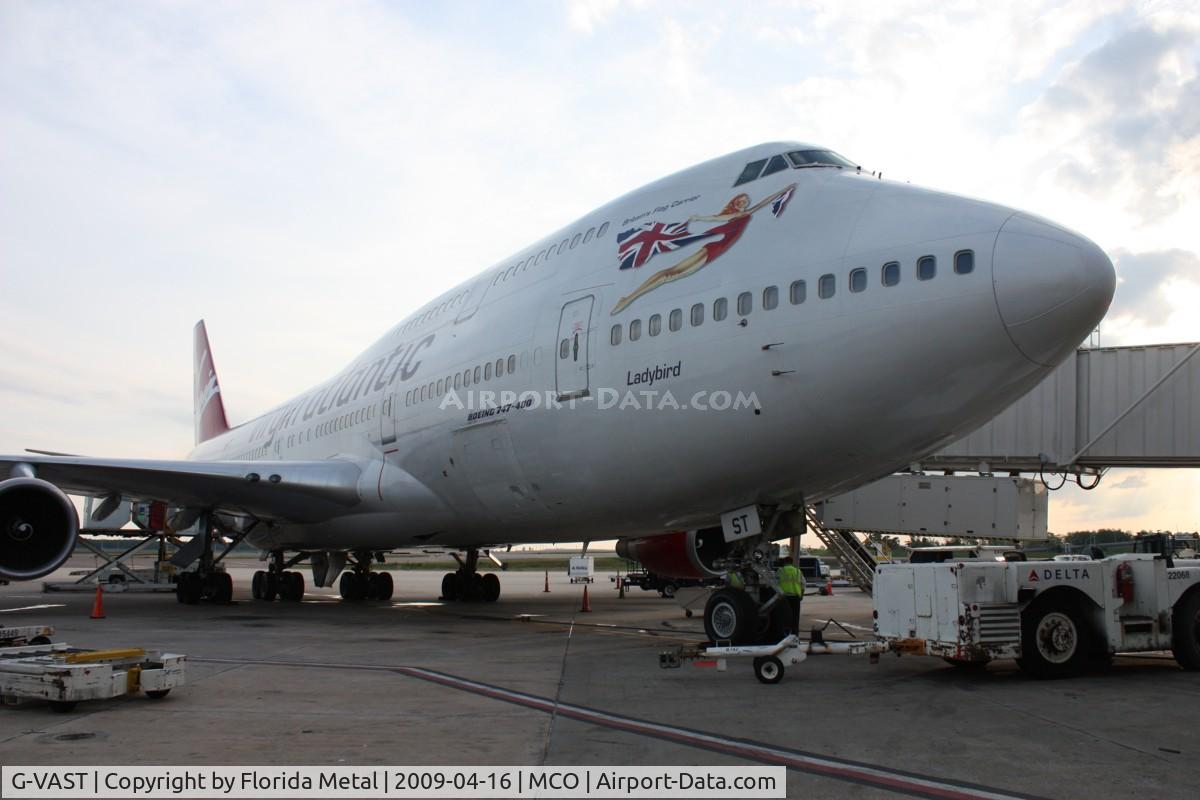 G-VAST, 1997 Boeing 747-41R C/N 28757, Virgin 747-400