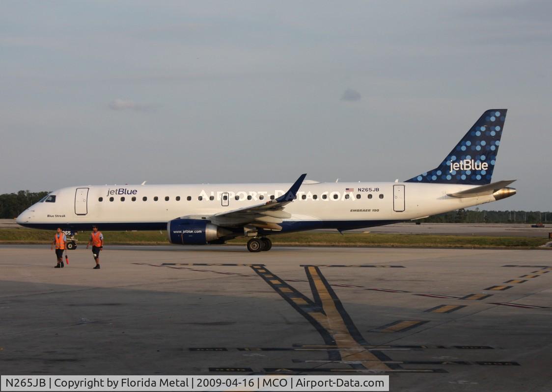 N265JB, 2006 Embraer ERJ-190-100 IGW 190AR C/N 19000049, Jet Blue E190